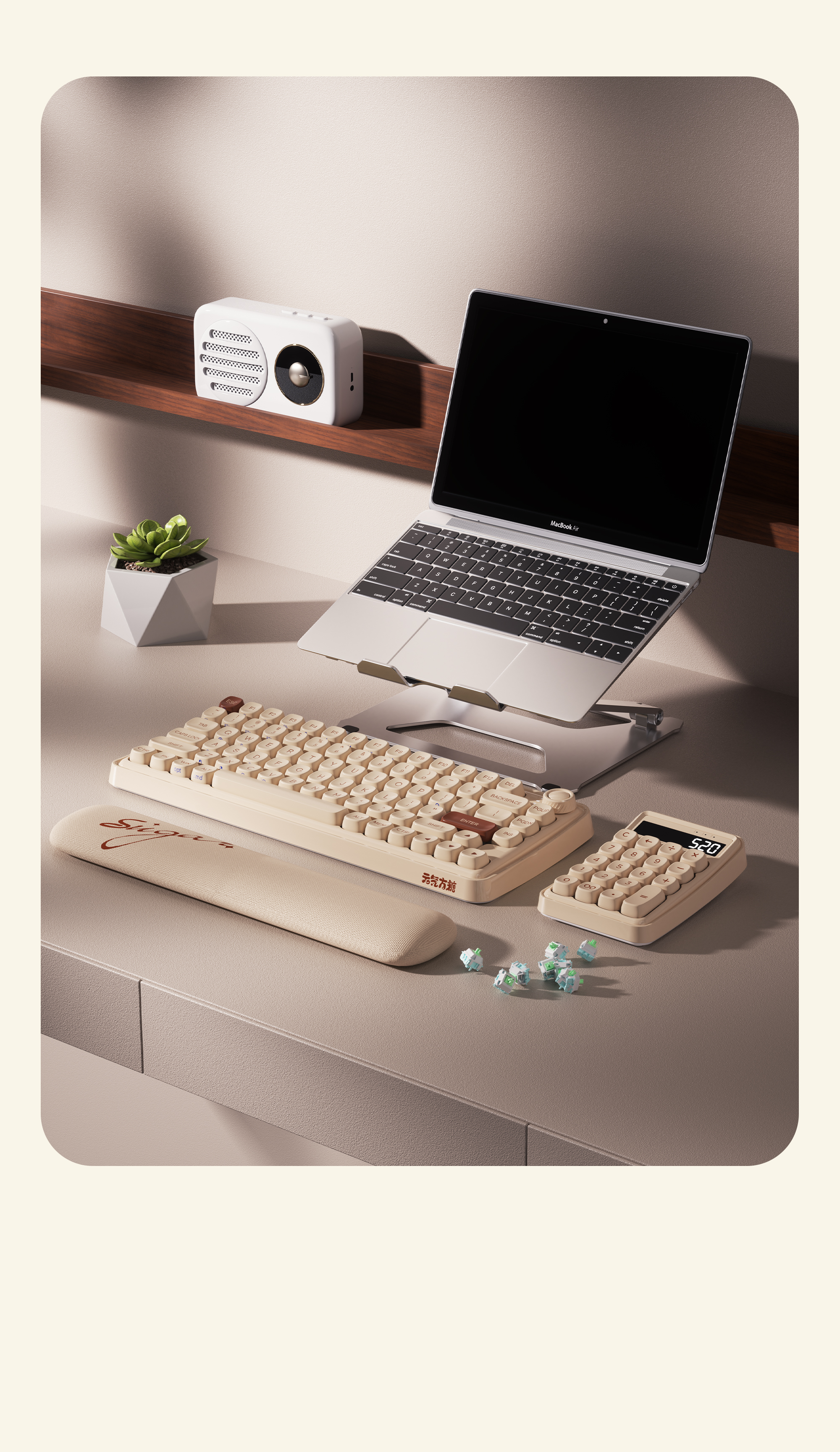 Yuanqi sugar，keyboard，Mechanical keyboard，wireless keyboard，to work in an office，Office keyboard，