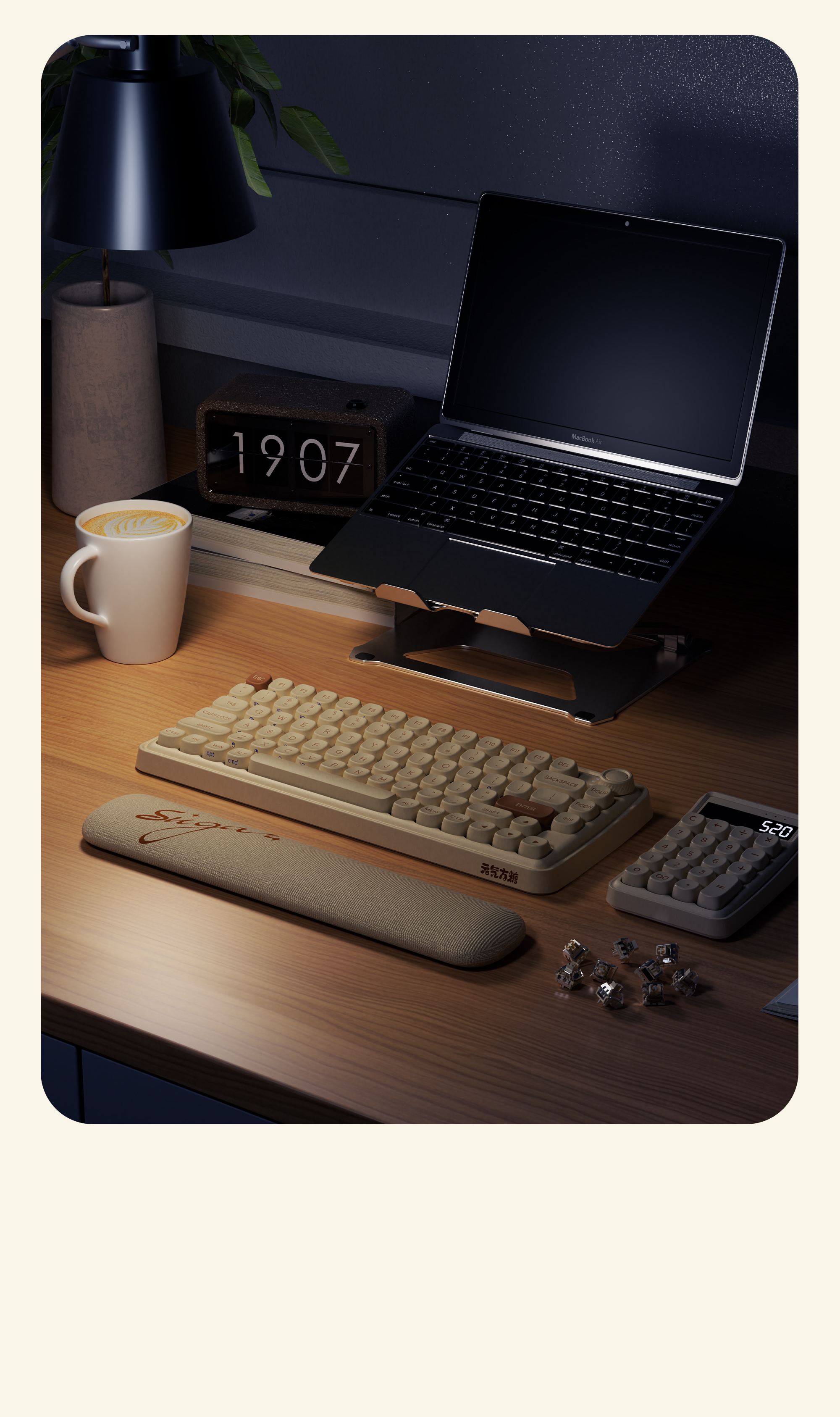 Yuanqi sugar，keyboard，Mechanical keyboard，wireless keyboard，to work in an office，Office keyboard，