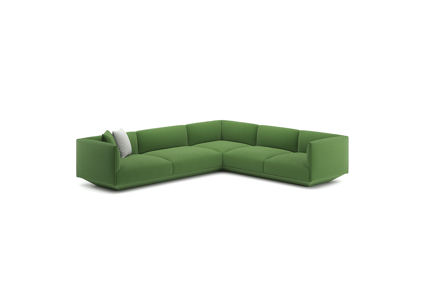 atmosphere，Suspended base，sofa，Modular design，sense of lightness，