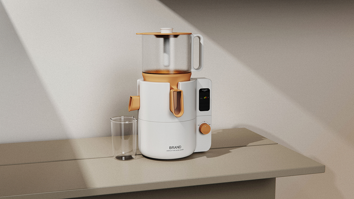 juicer, juicer, simple, ergonomic, display，