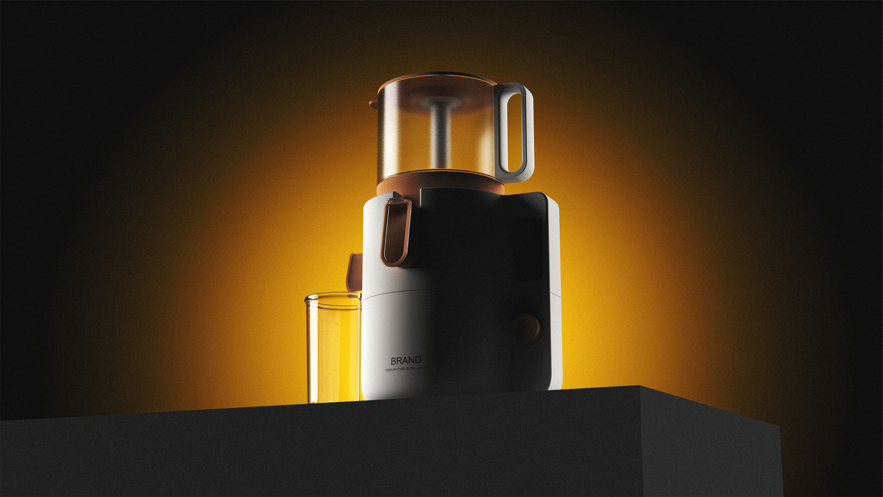 juicer, juicer, simple, ergonomic, display，