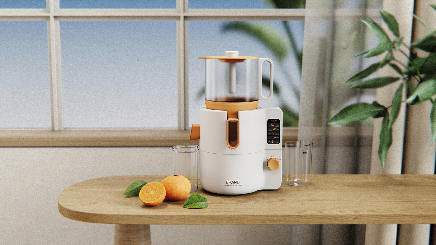 juicer, juicer, simple, ergonomic, display，