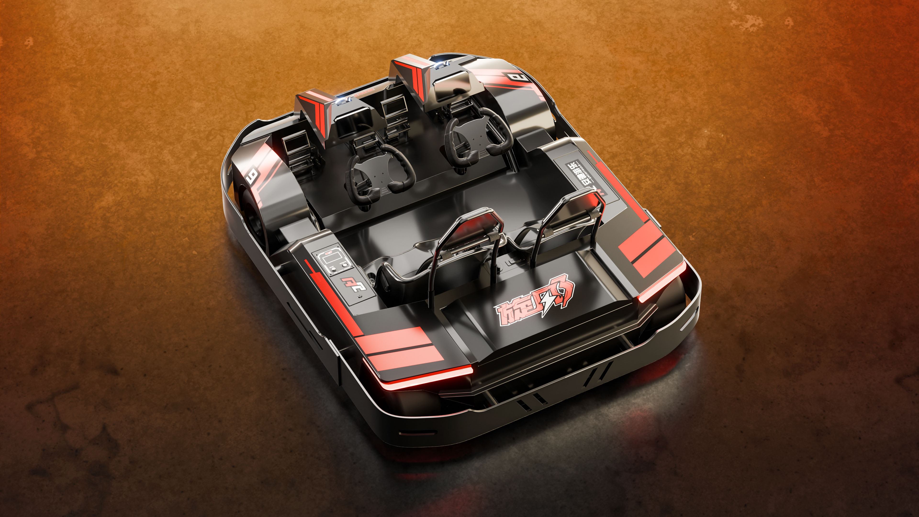 Vehicle design，Amusement Product Design，Entertainment Design，E-sports design，go-kart，vehicle，