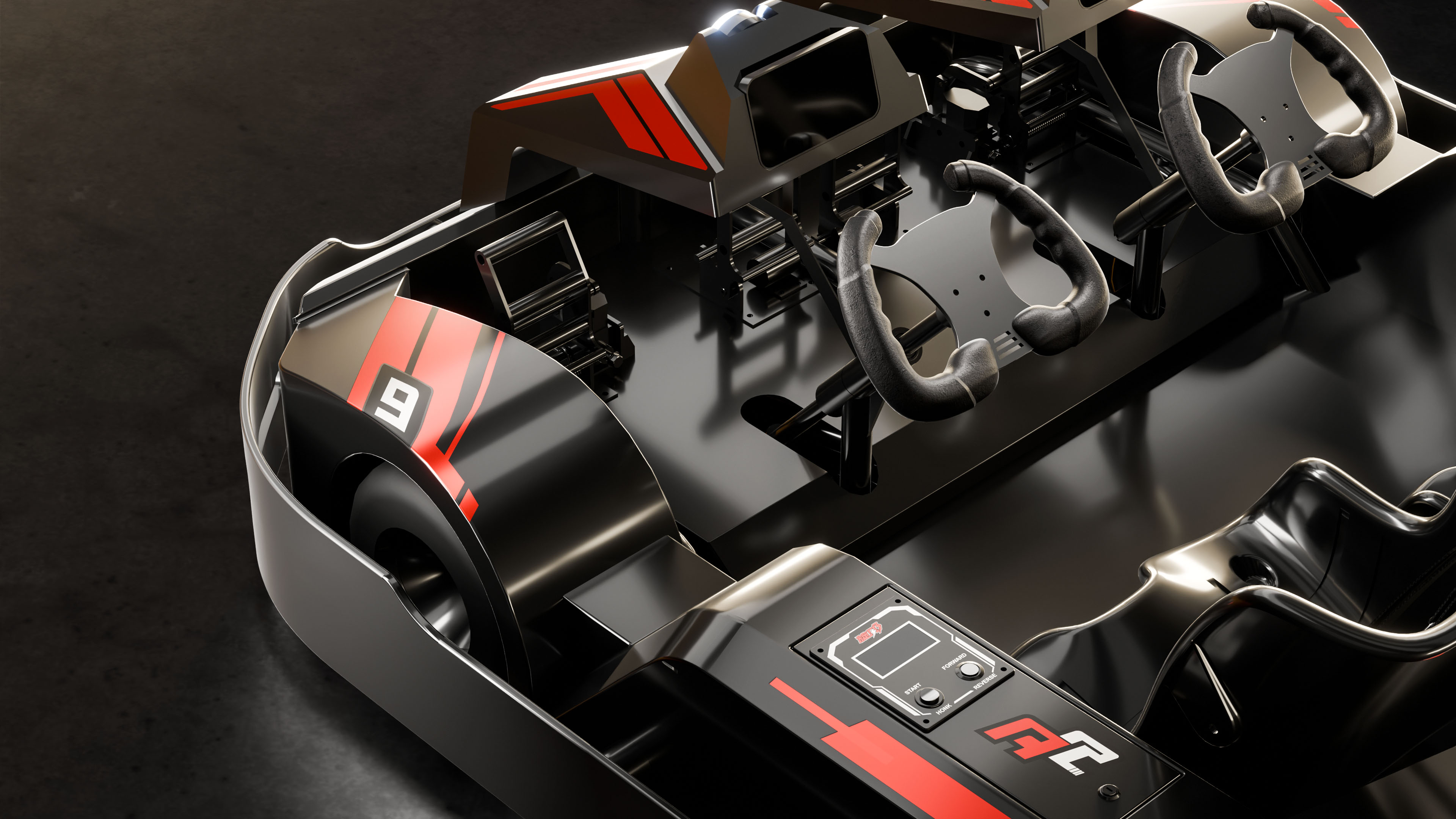 Vehicle design，Amusement Product Design，Entertainment Design，E-sports design，go-kart，vehicle，