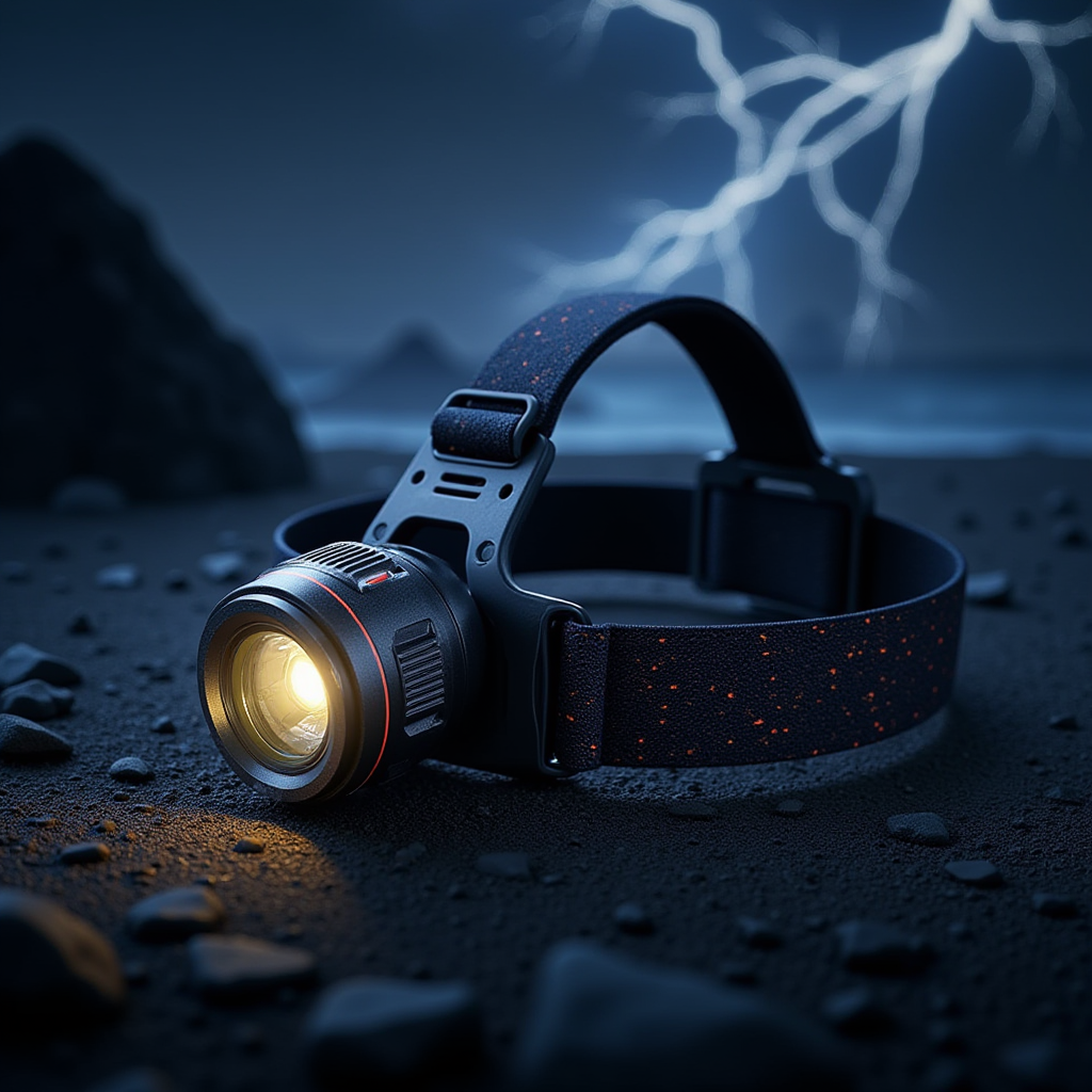 Outdoor headlights，Mecha wind，Sense of science and technology，Outdoor equipment，