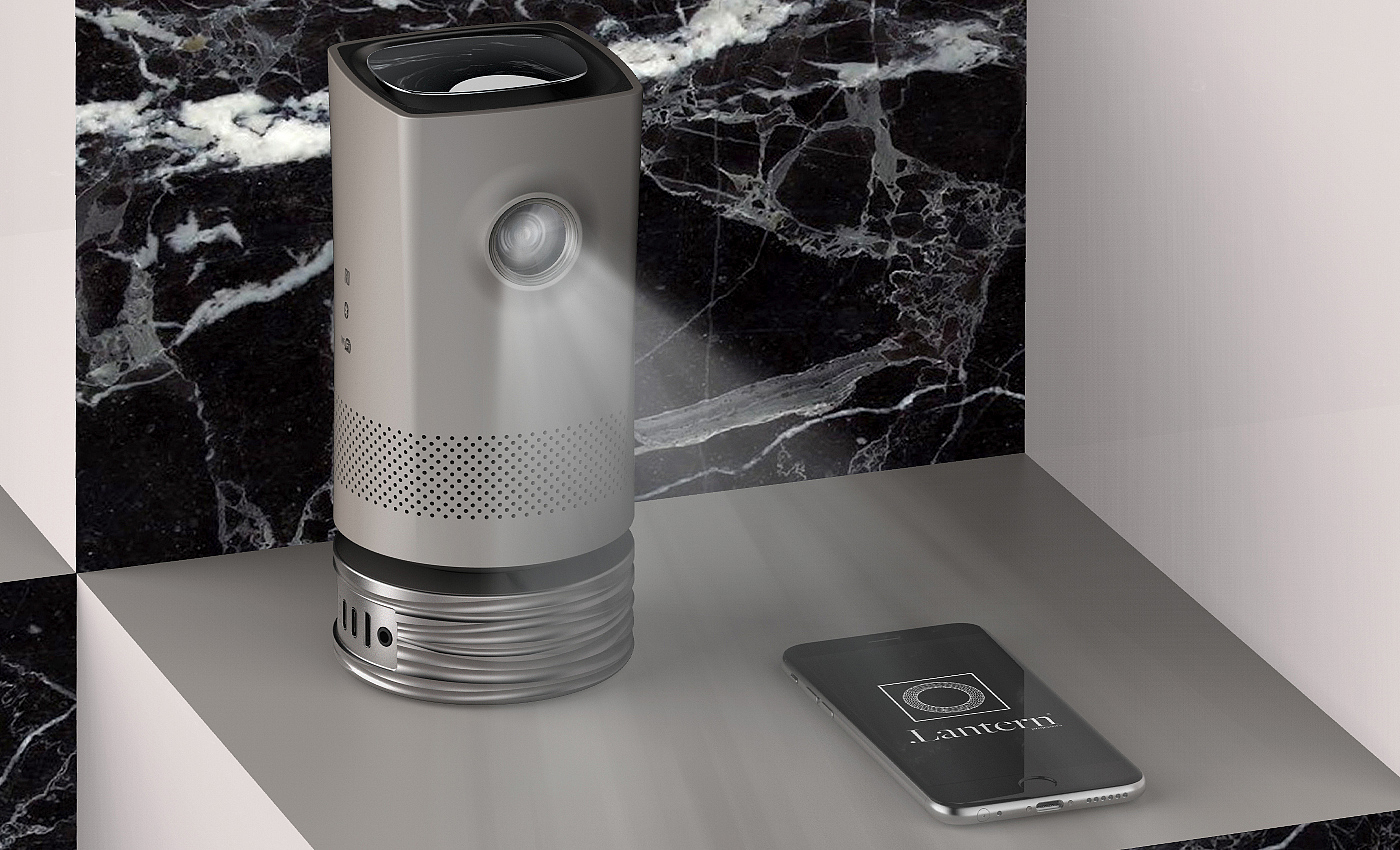 Projector，product design，white，