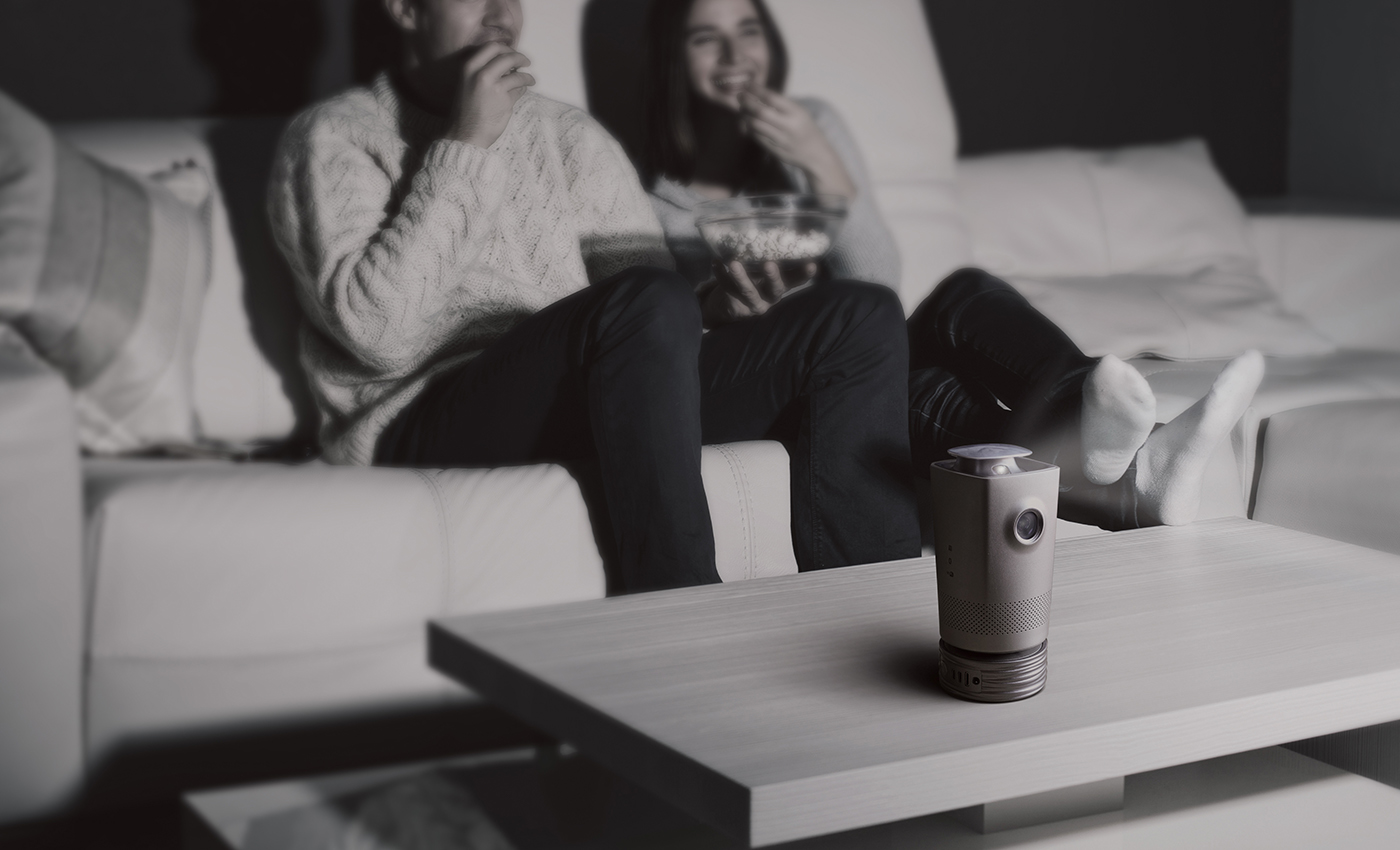 Projector，product design，white，