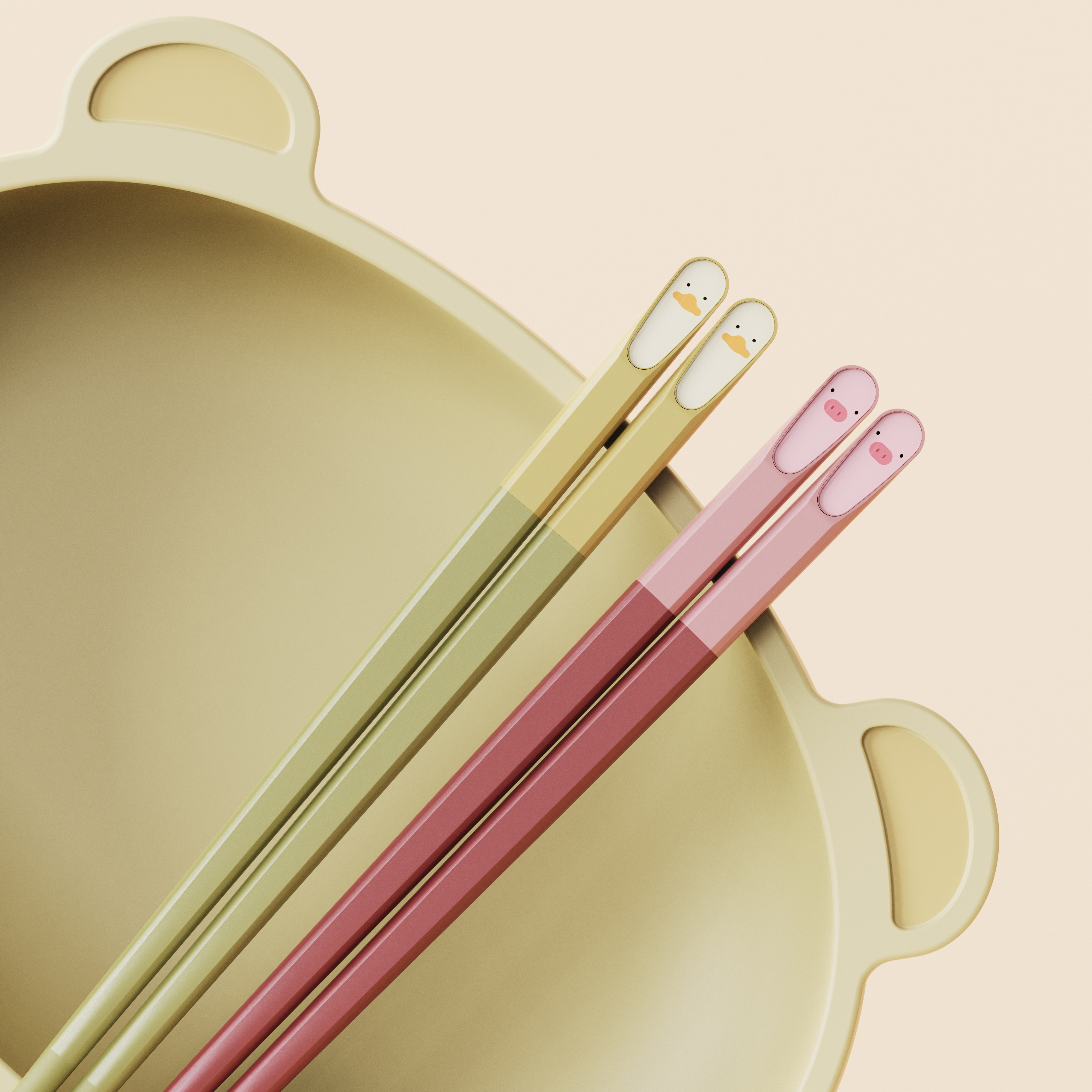 Chopsticks creative rendering，Modeling and rendering，Explosive Details，
