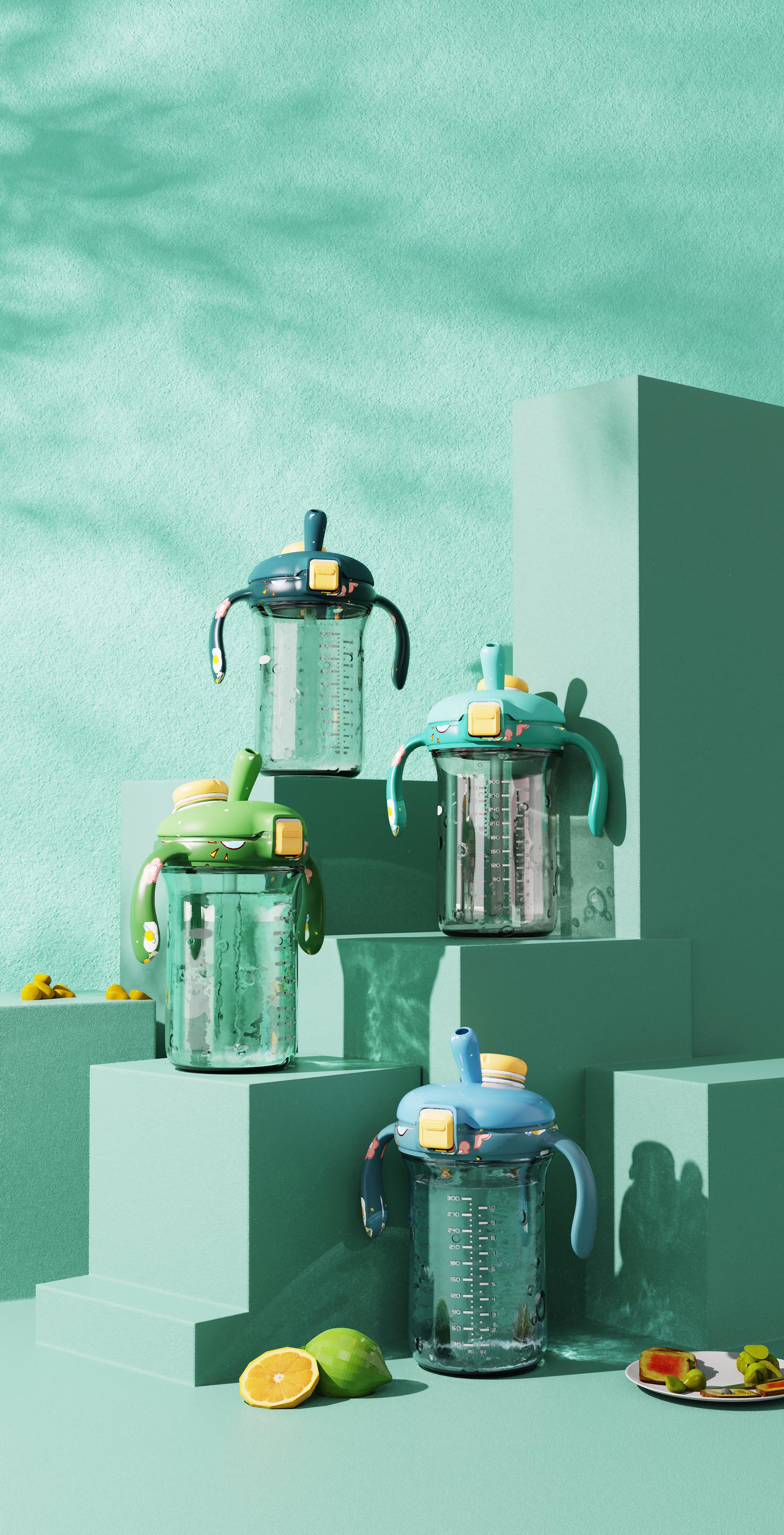 Keyshot rendering，Keyshot scene rendering，Render，industrial design，product design，