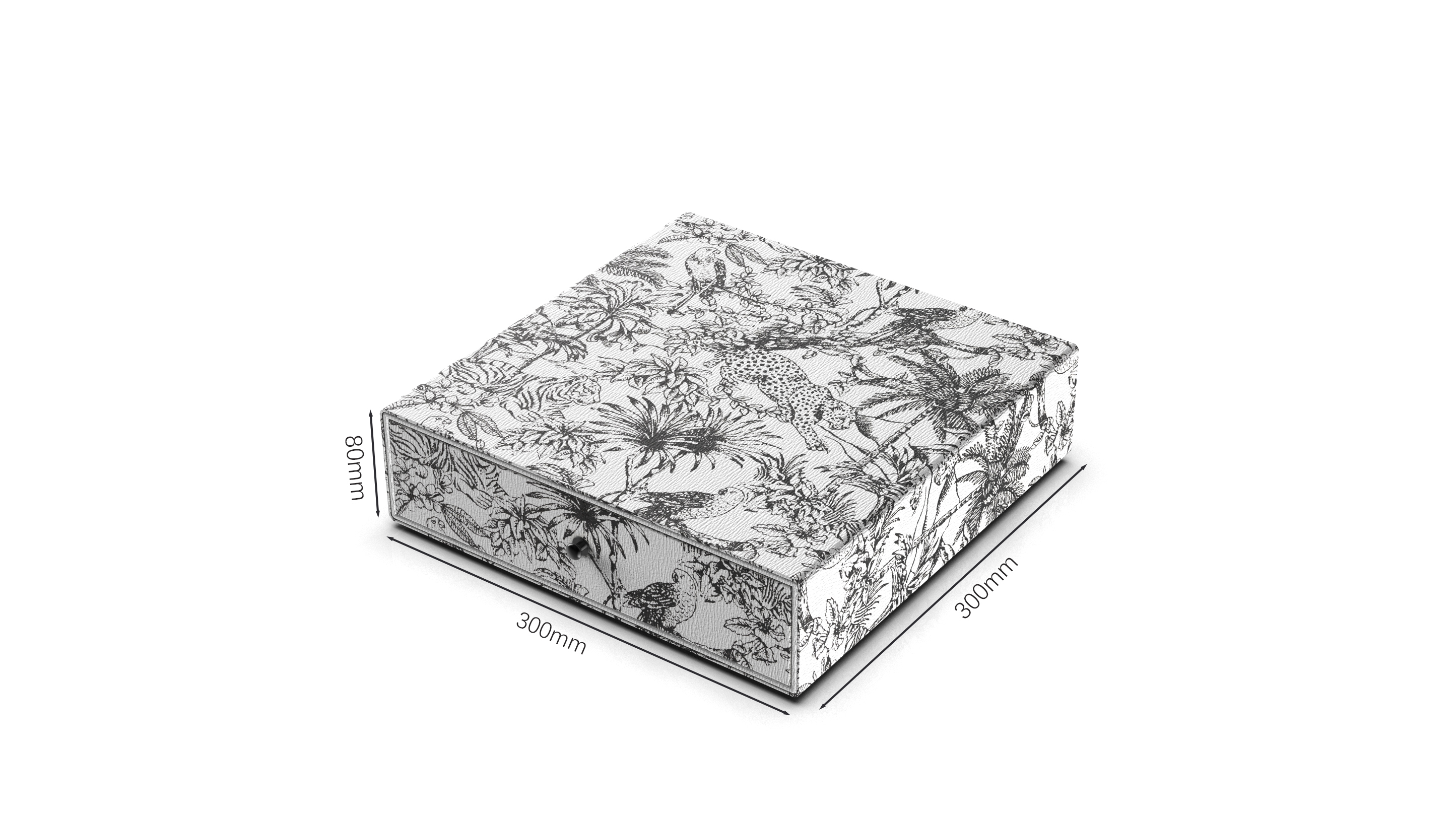 Storage box, ornaments, luxury products storage, leather，