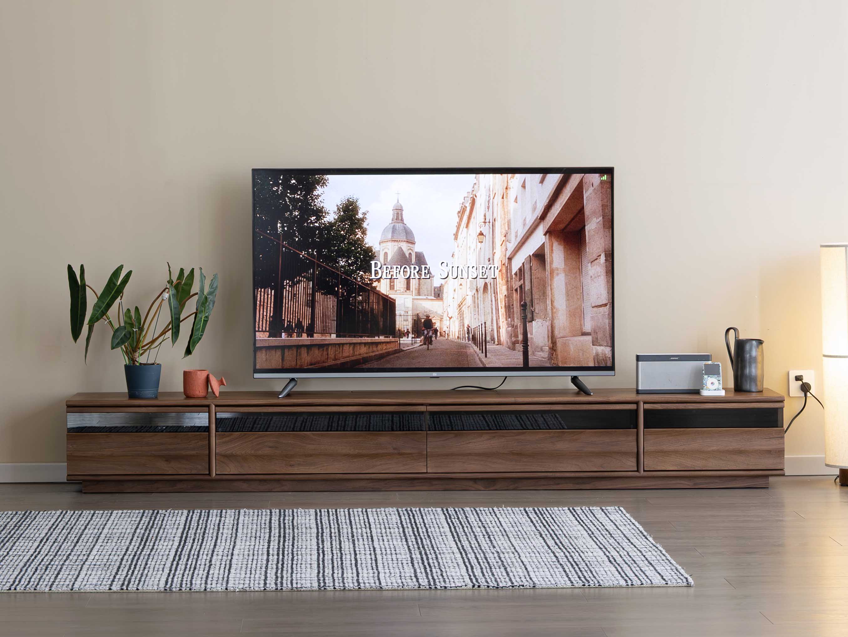 Black walnut furniture，Solid wood furniture，Original design，Residential Furniture，furniture design ，TV cabinet design，