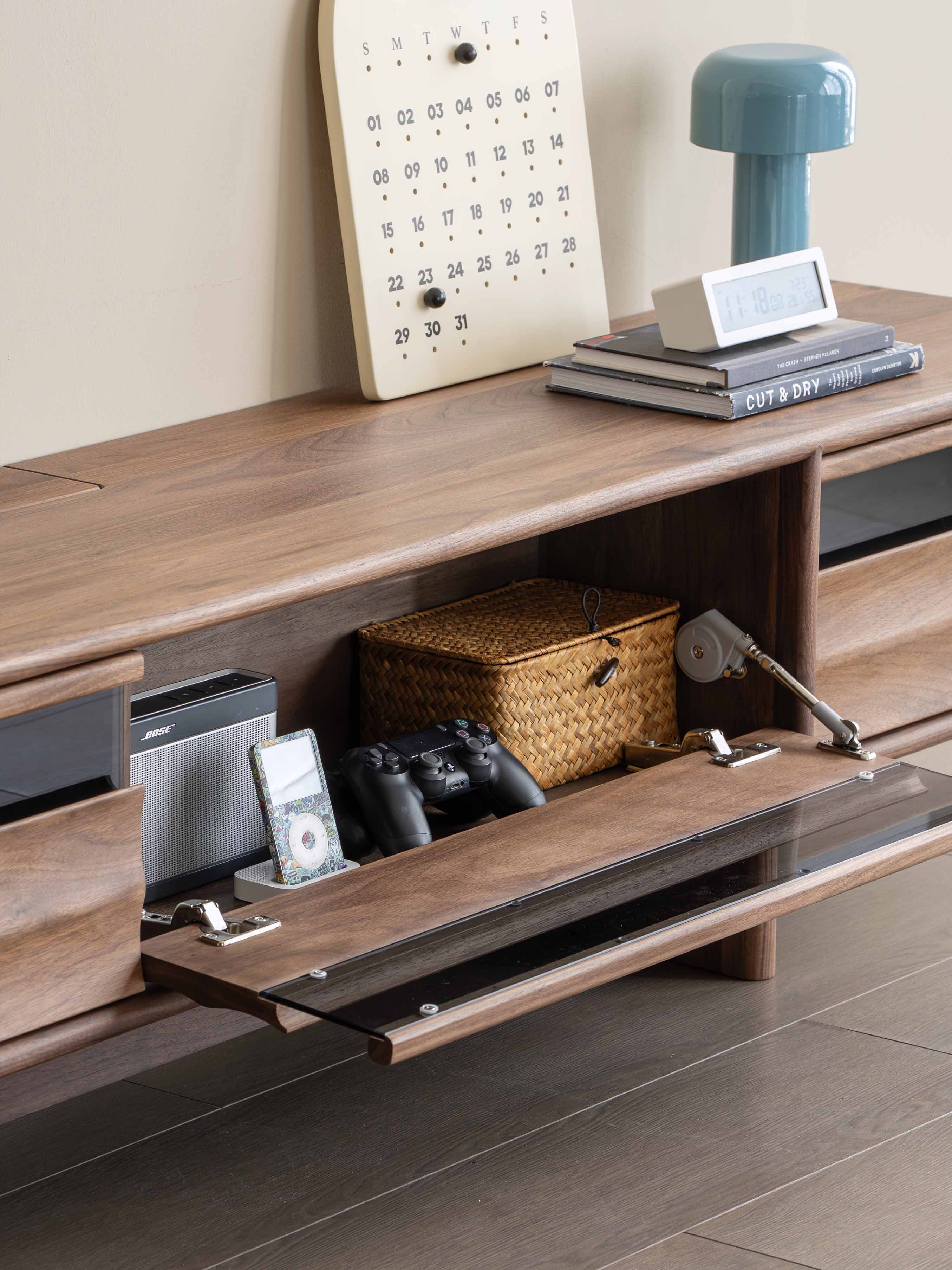 Black walnut furniture，Solid wood furniture，Original design，Residential Furniture，furniture design ，TV cabinet design，