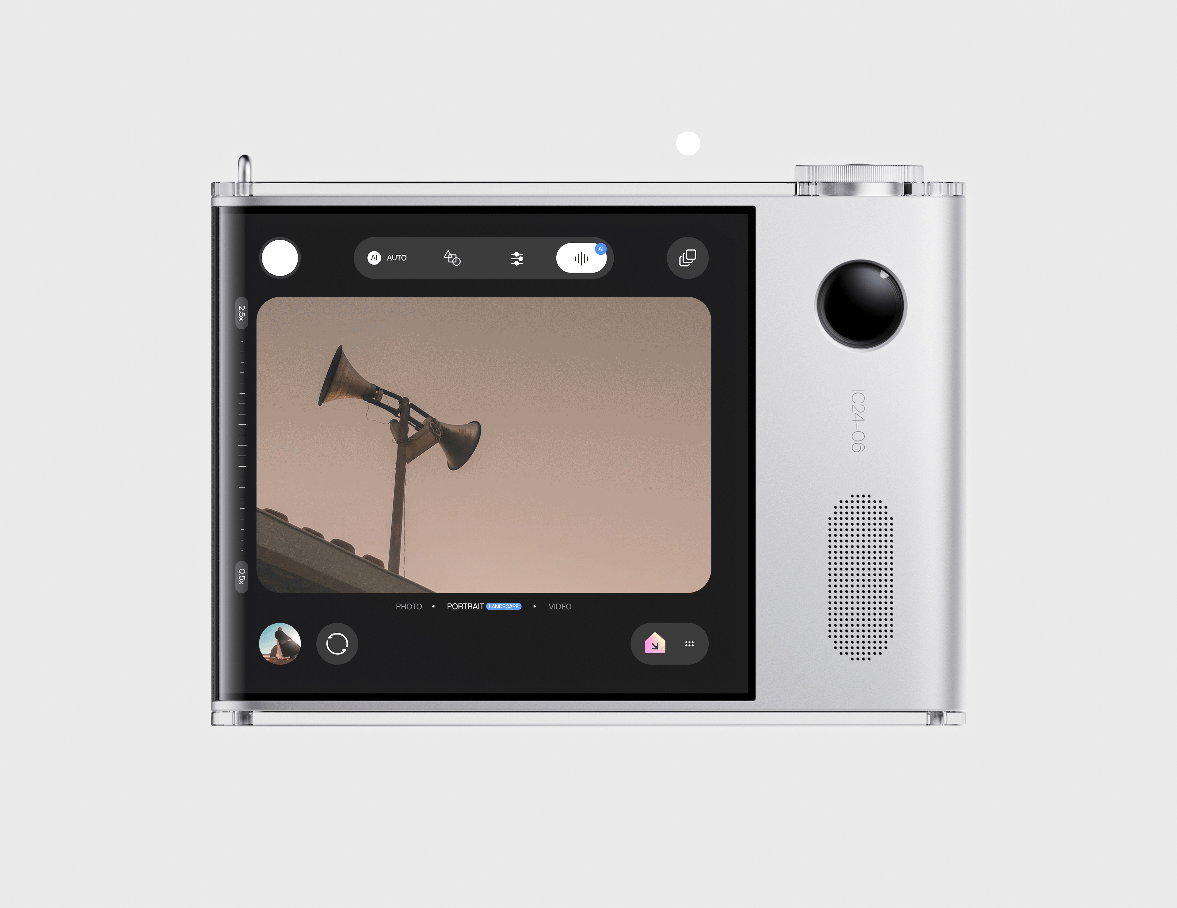zero sense curve，product design，Digital intelligence，AI Products，AI camera，