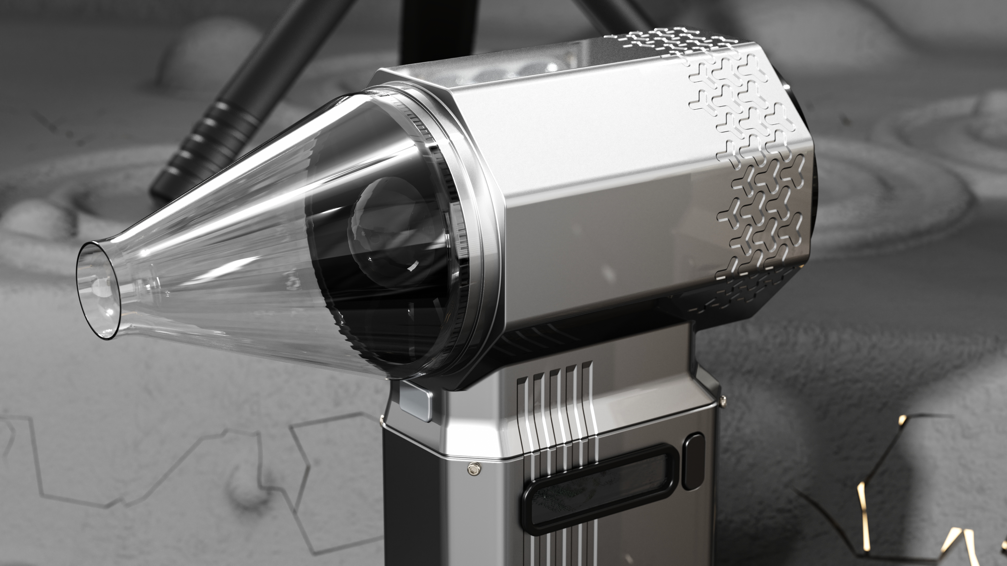 Combination of violent hand fan and outdoor hand lamp，