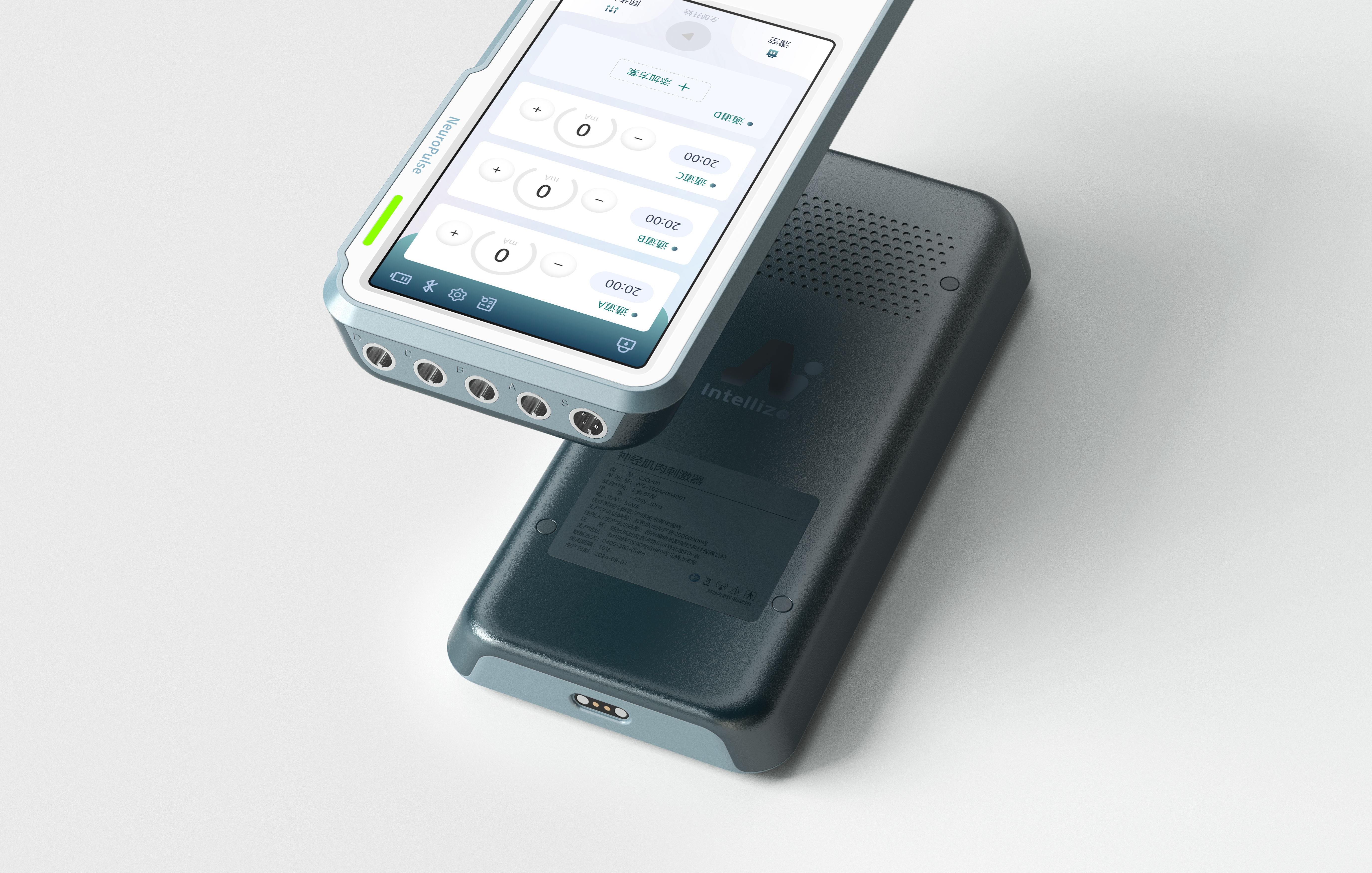 Electrical stimulation，Medical product design，Medical cart，Medical Handheld，Mobile device，