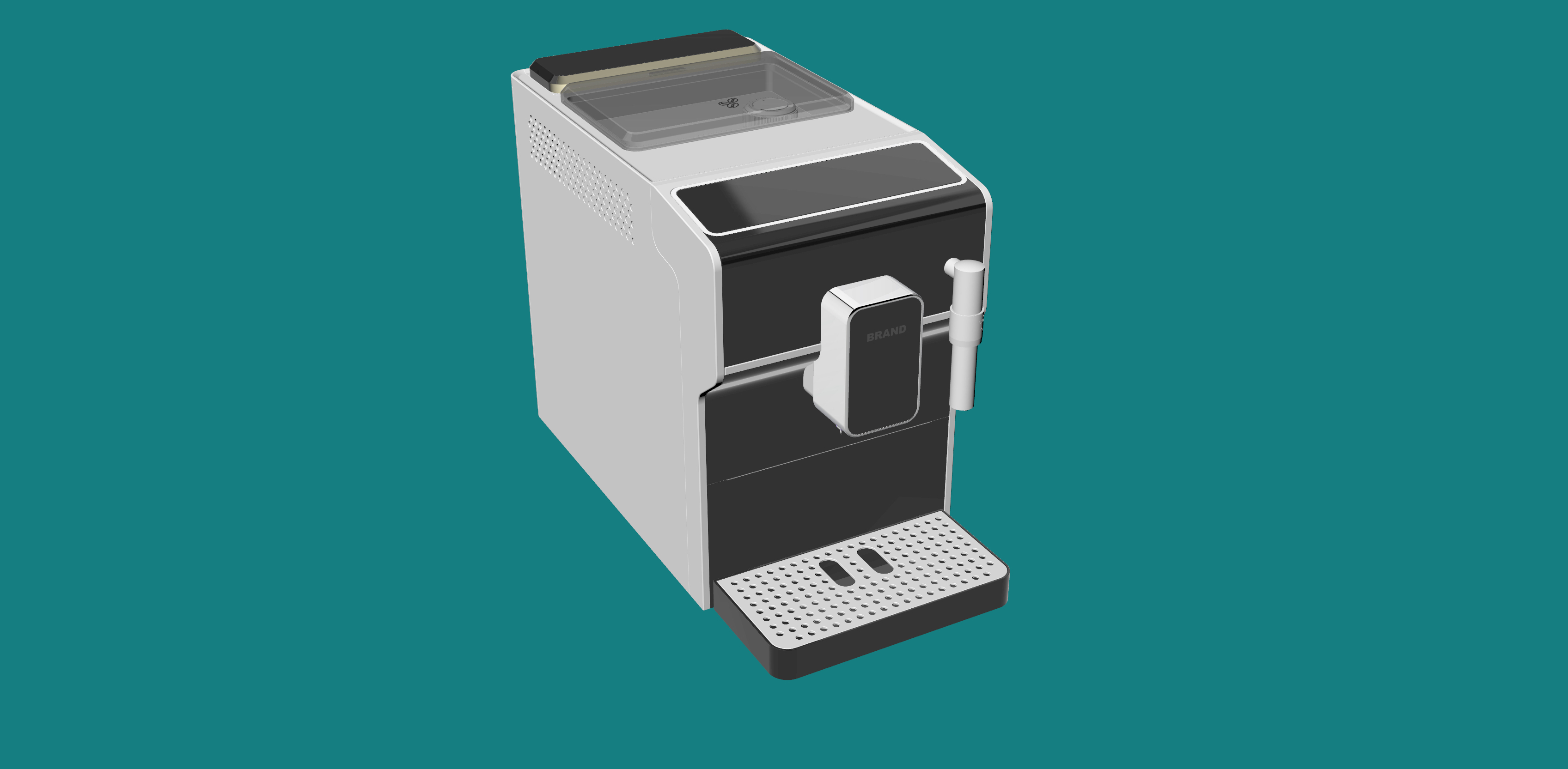 Coffee machine，fully automatic，Home，industrial design，Design，household，Simplicity，fashion，