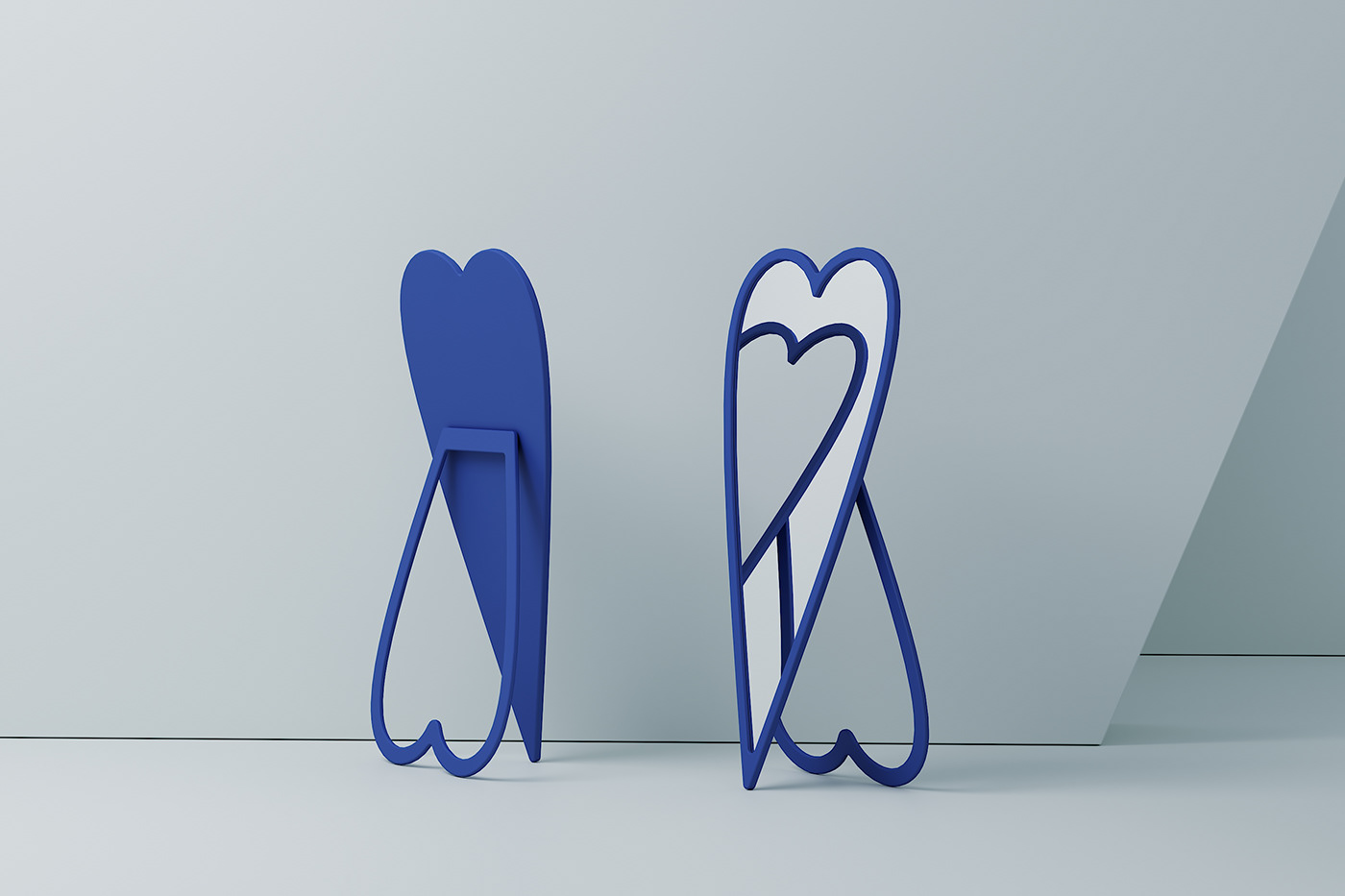 Heart，mirror，Housewear & Furnishings，Home furnishings，