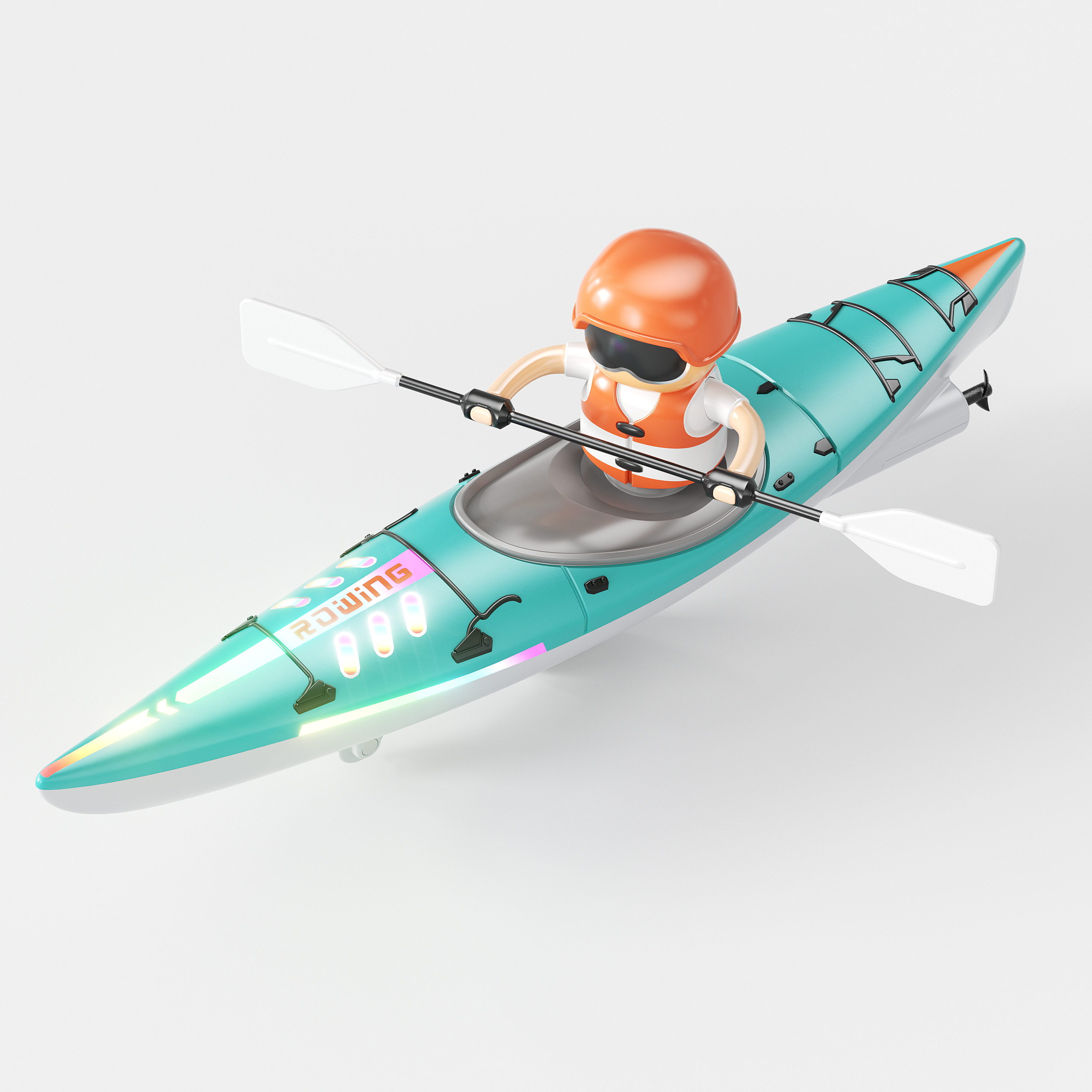 2024 remote control toy modeling rendering，