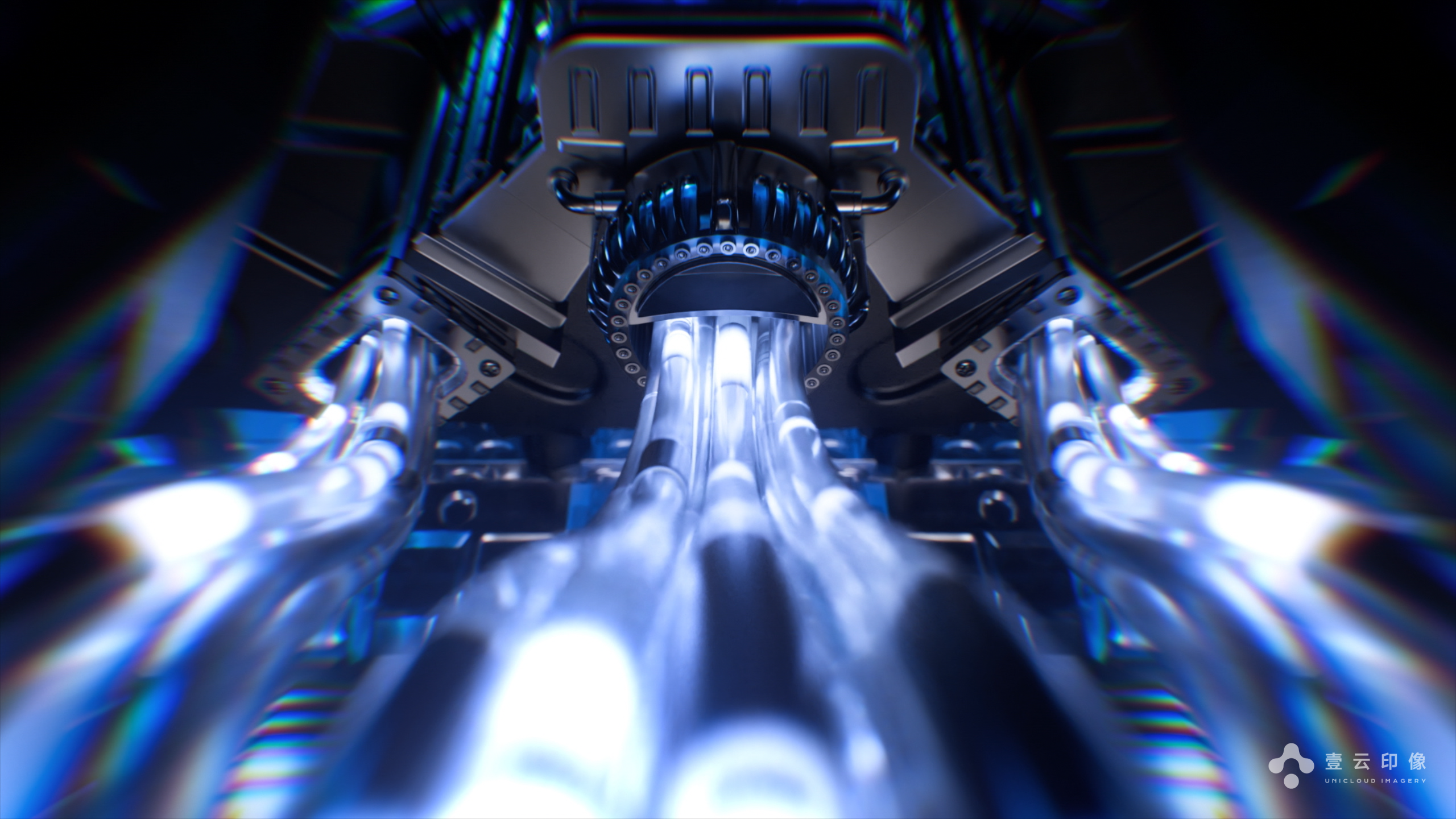 CG animation，Creative advertising film，Future technology，Light and shadow material，Render，video，Customer Program，