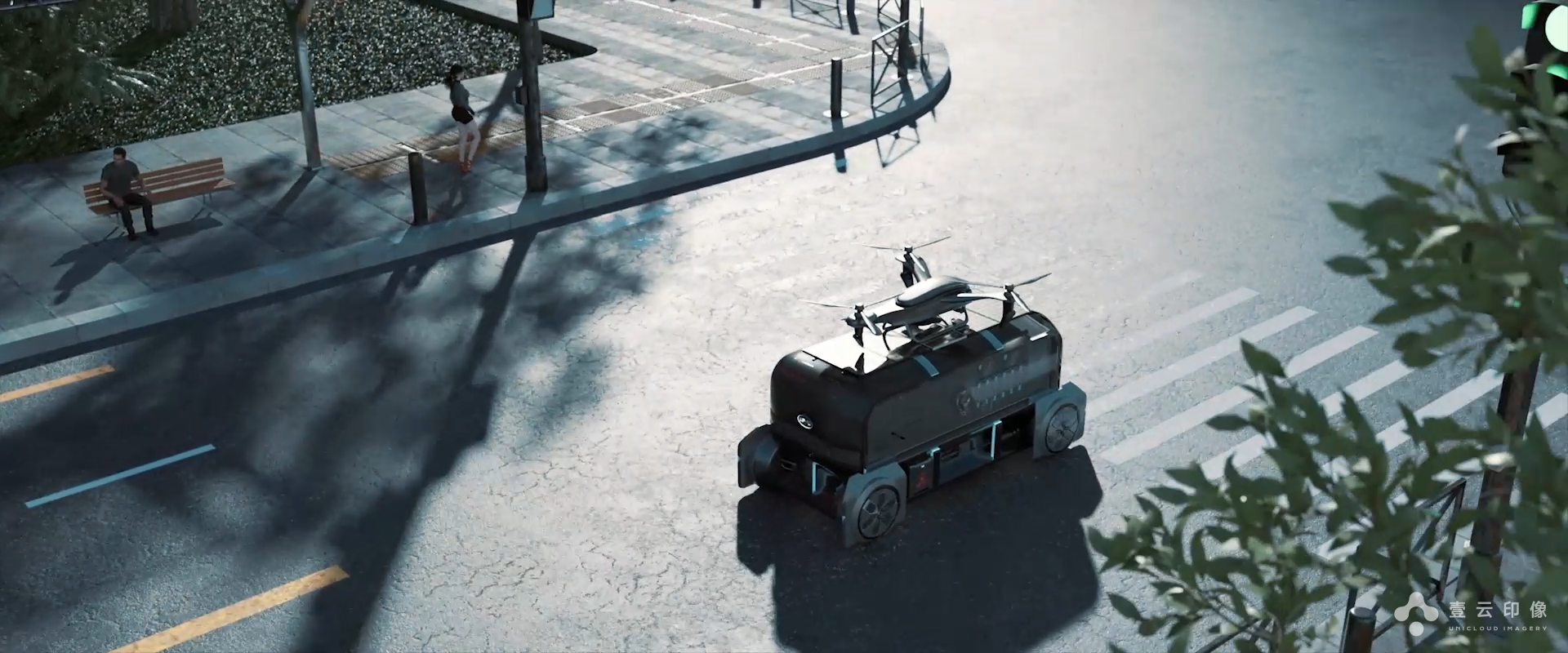 CG animation，Future technology，3D rendering，Digital Light Effect of Light and Shadow Particle，Multi-scene display，Creative video，Product function，new energy，