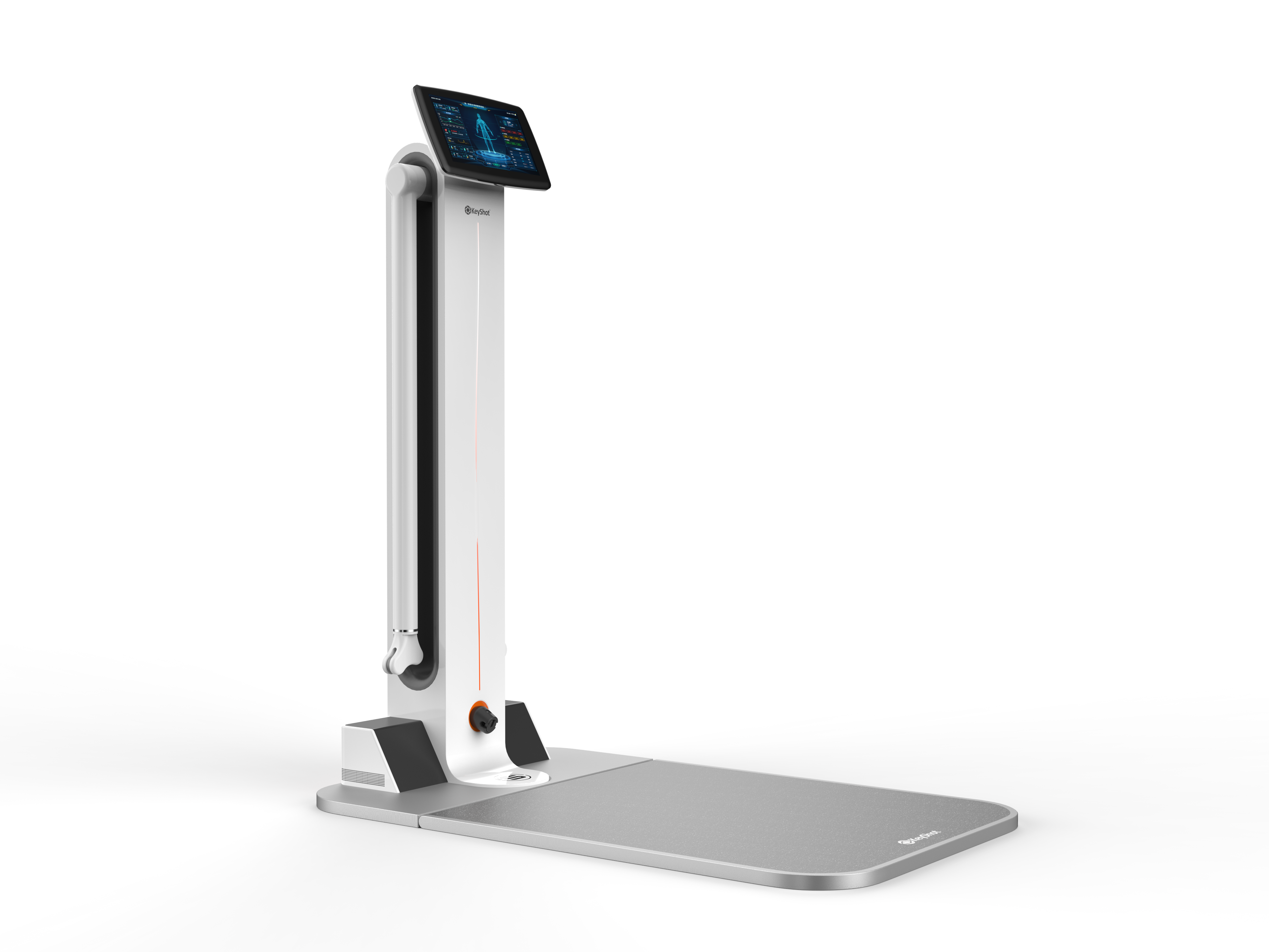 Free track, folding pedal, multi-angle adjustable，