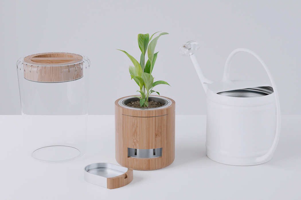 Reprint，concept，Bioluminescence，intelligence，Potted plants，Christopher Meat，Lukas Uhlitz，