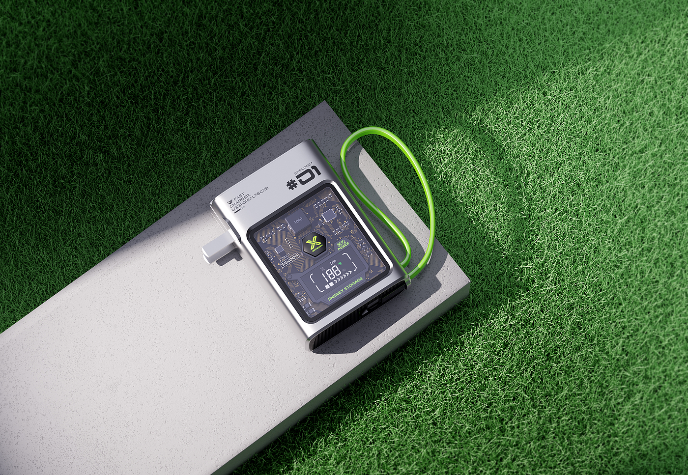 portable battery，