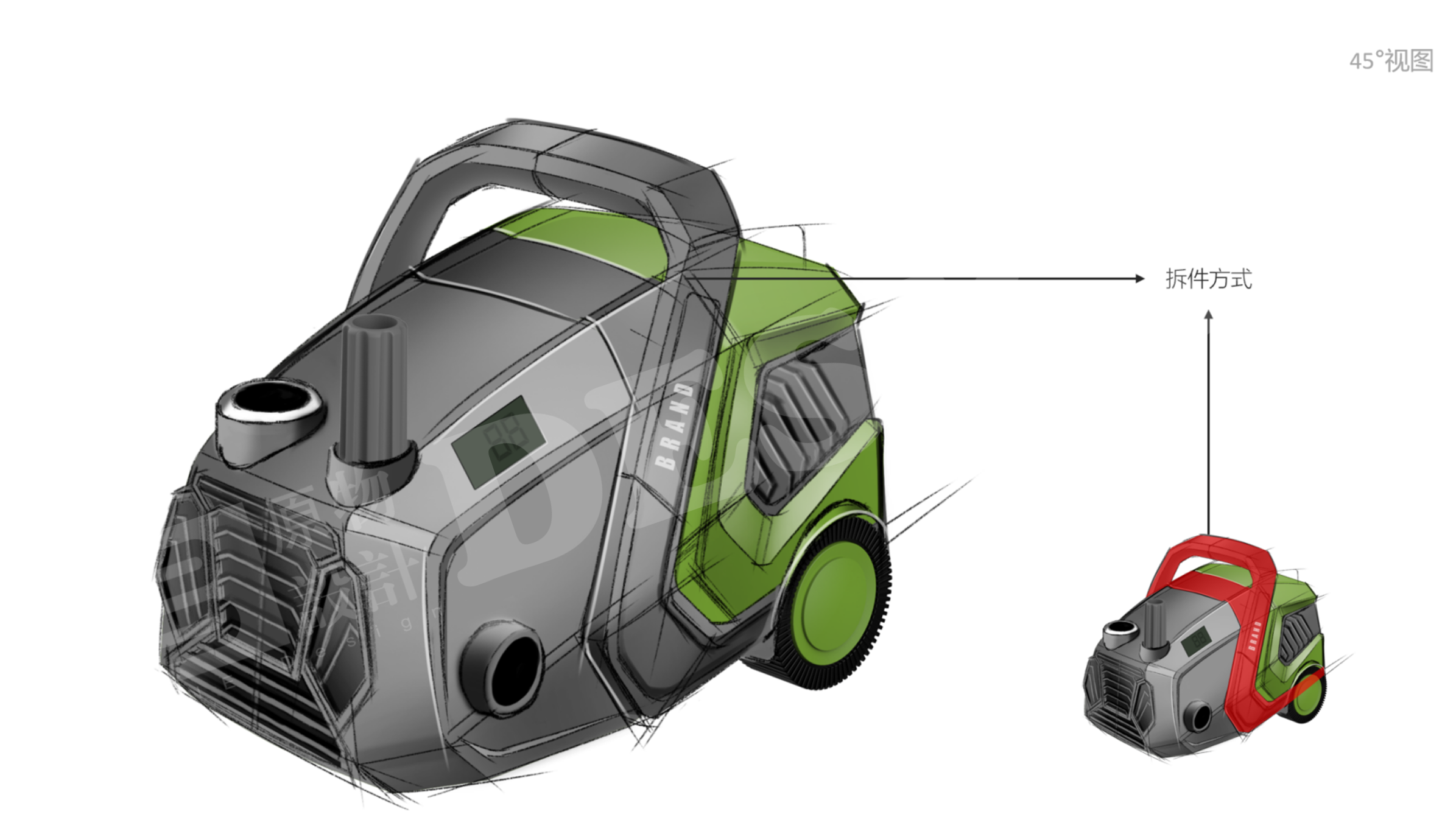 High pressure cleaning machine，Wheeled car washer，Portable car washing machine，Car wash tools，Outdoor equipment，High pressure washer with wheels，