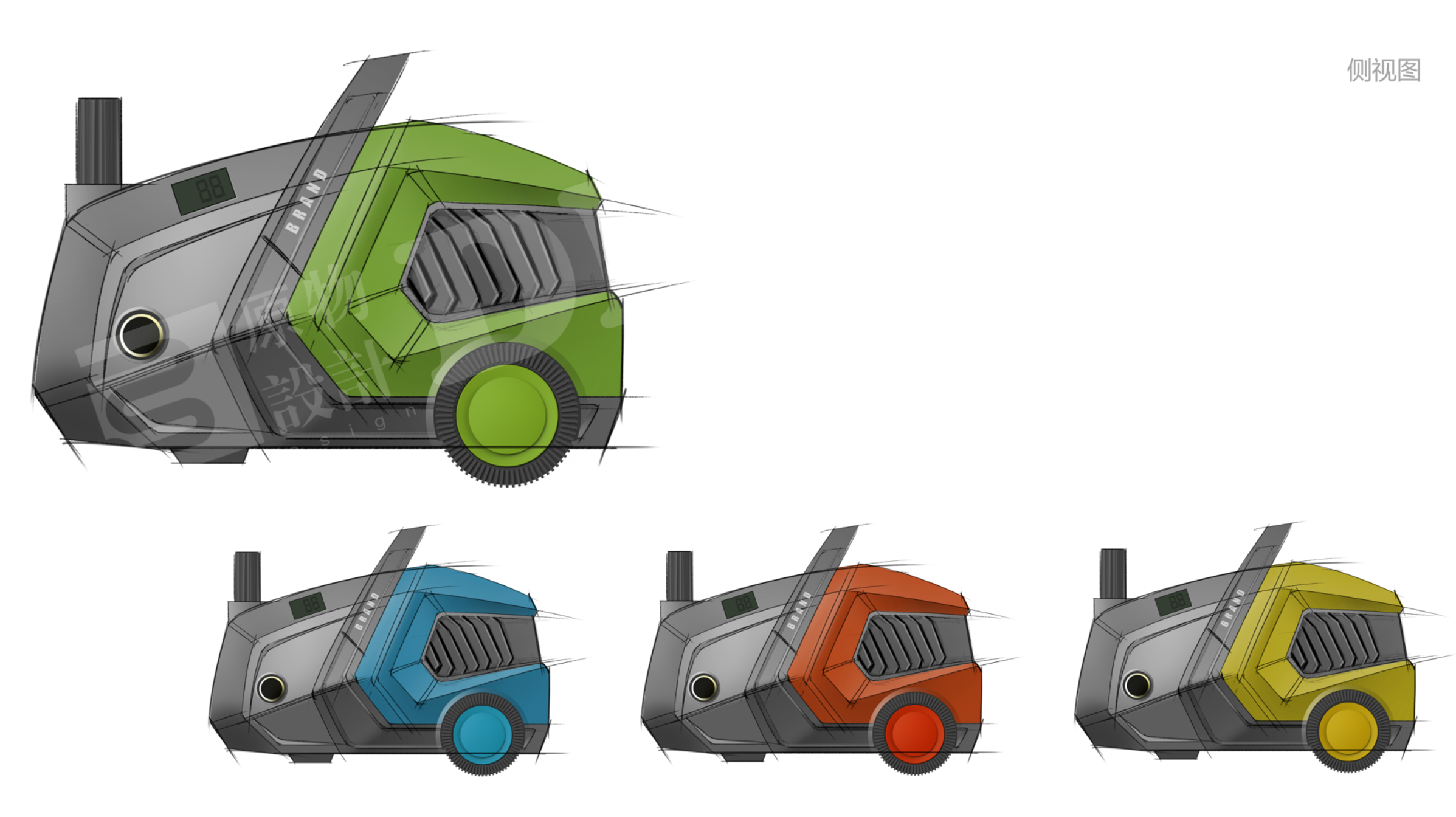 High pressure cleaning machine，Wheeled car washer，Portable car washing machine，Car wash tools，Outdoor equipment，High pressure washer with wheels，