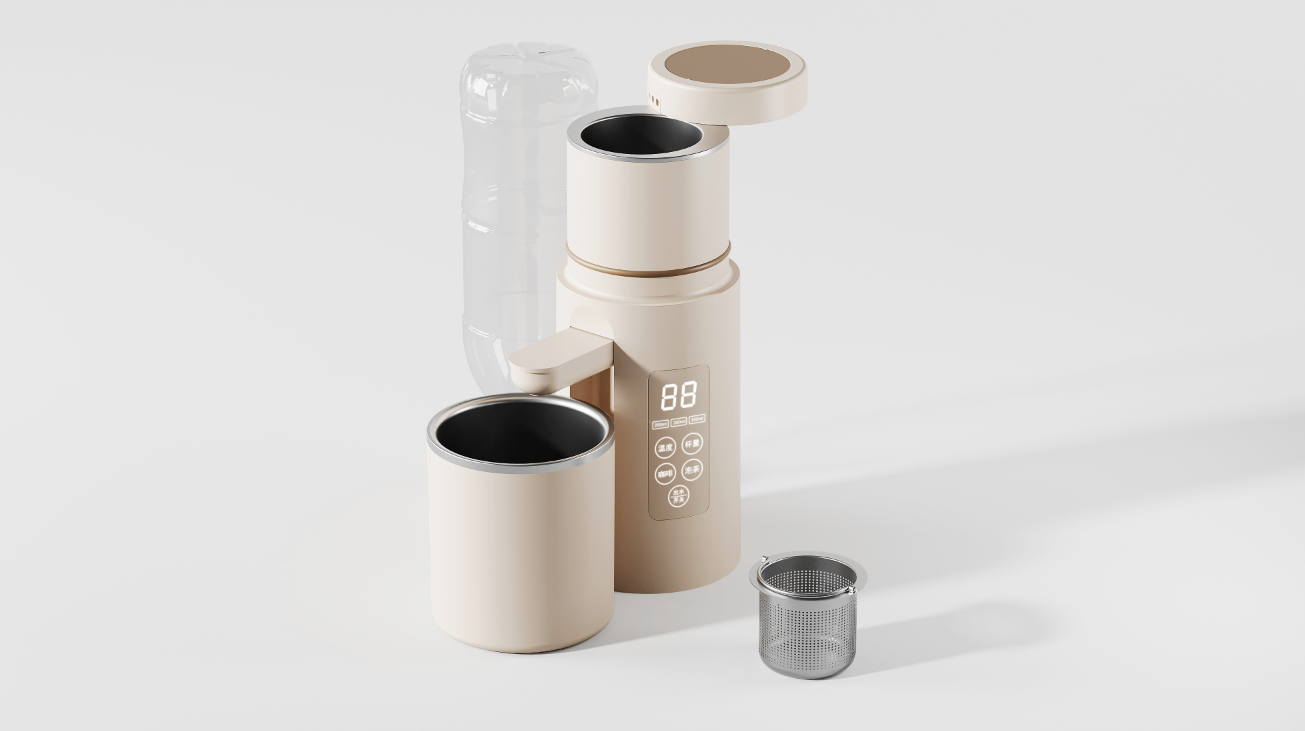 Coffee machine，Tea making machine，portable water machine，Extremely hot water machine，industrial design，