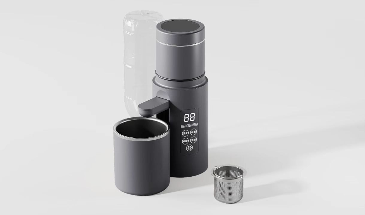 Coffee machine，Tea making machine，portable water machine，Extremely hot water machine，industrial design，