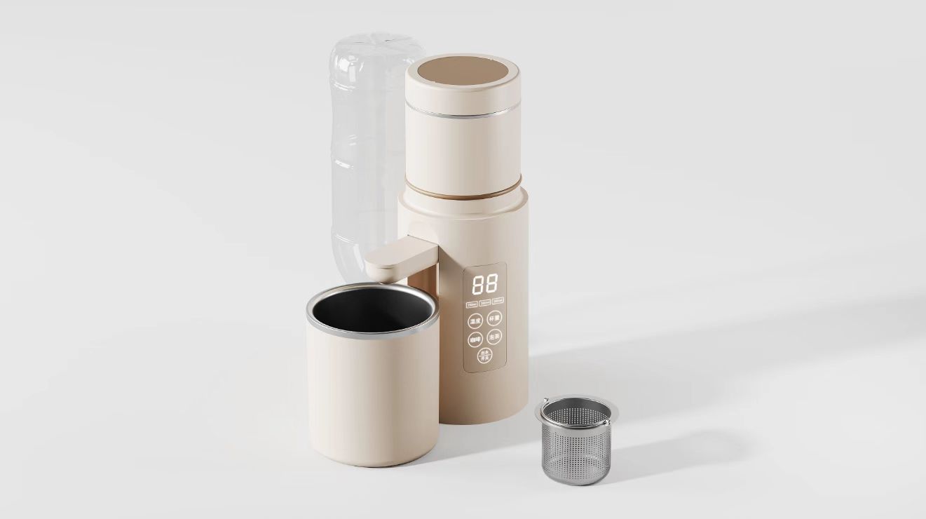 Coffee machine，Tea making machine，portable water machine，Extremely hot water machine，industrial design，