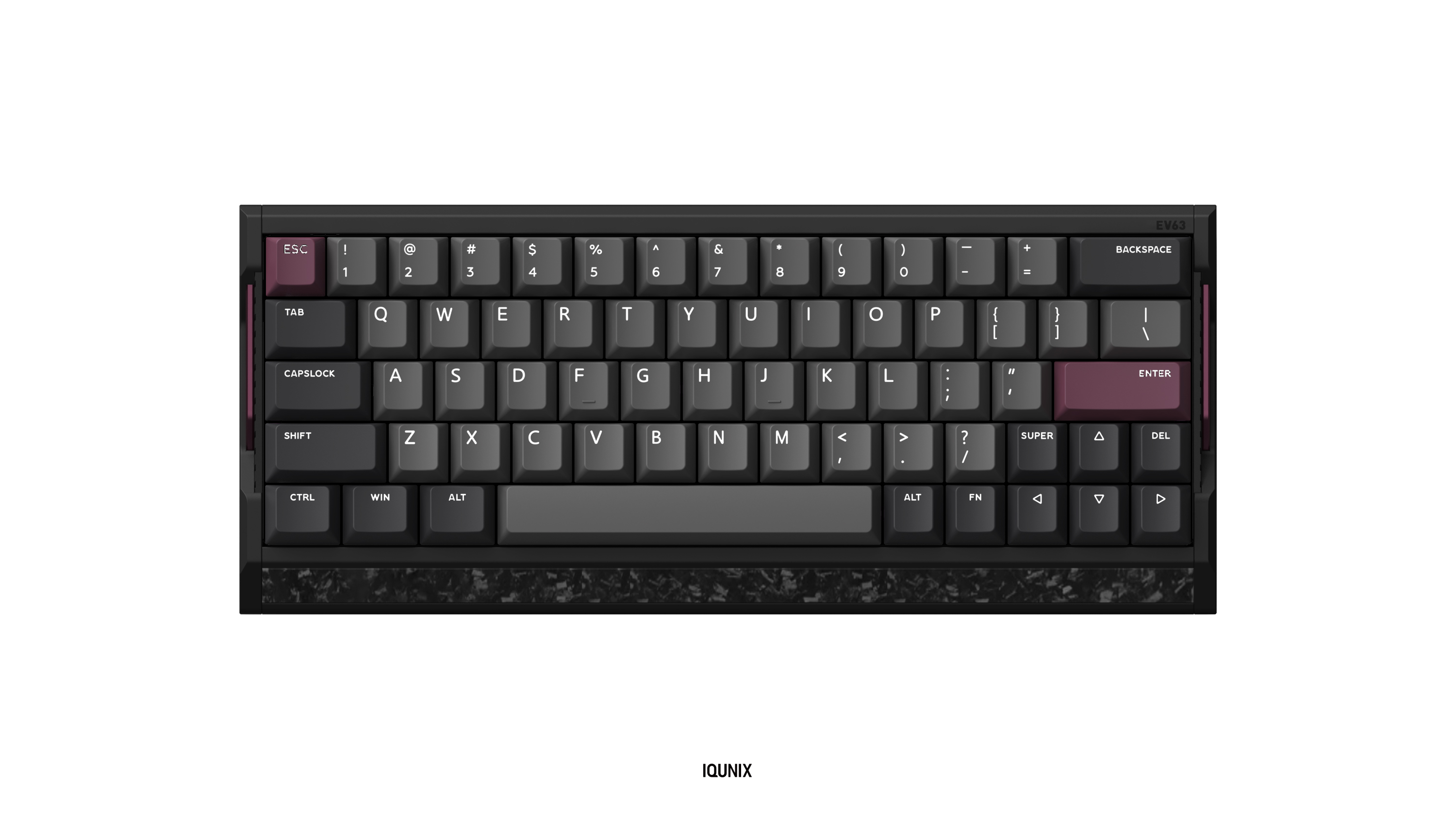 Aluminum alloy electric competitive magnetic shaft keyboard,