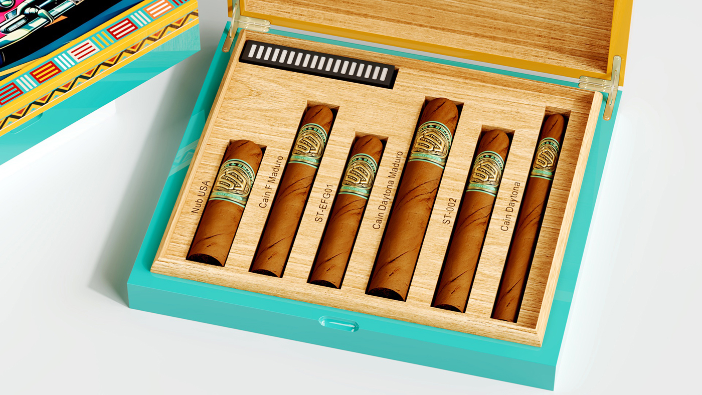 Packaging Design, Cigar Box，