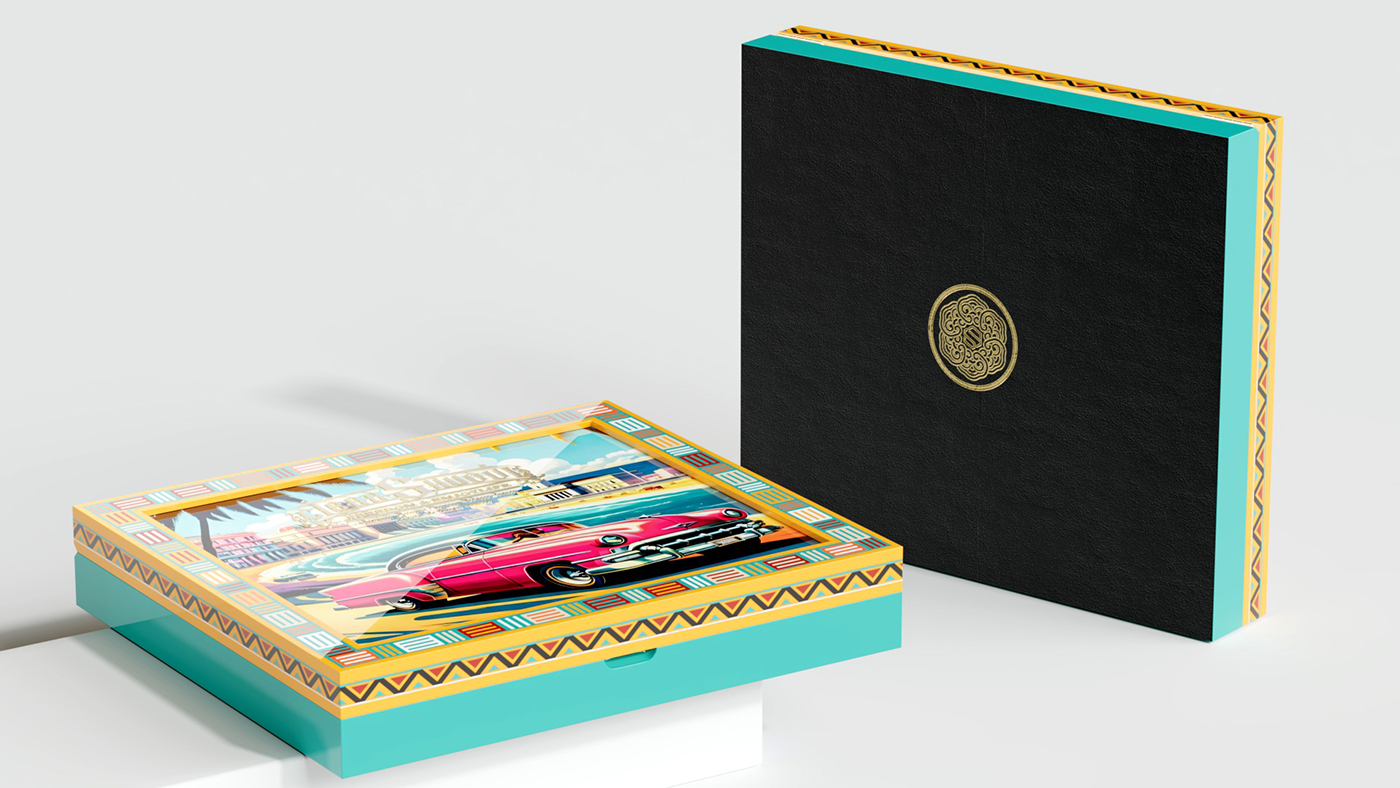 Packaging Design, Cigar Box，