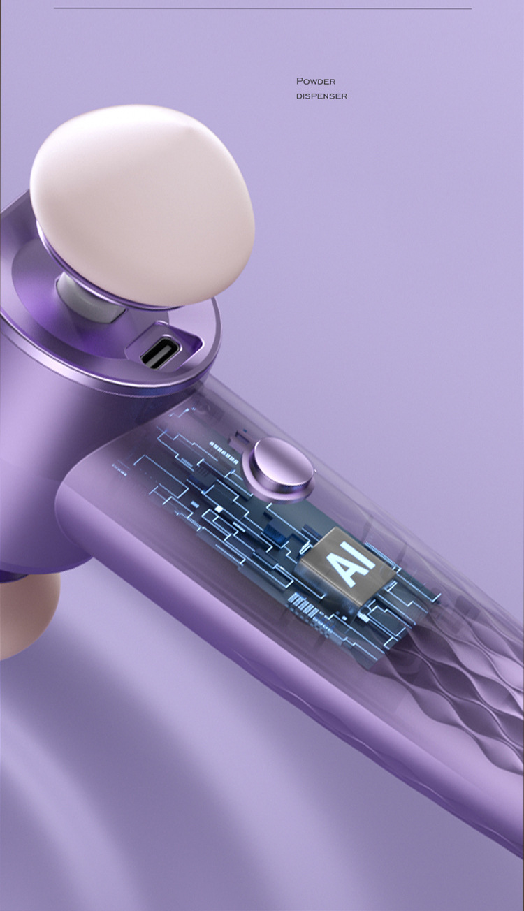 Powder puff instrument, facial massage instrument, electric, beauty protection，