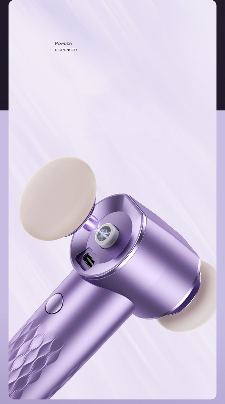 Powder puff instrument, facial massage instrument, electric, beauty protection，