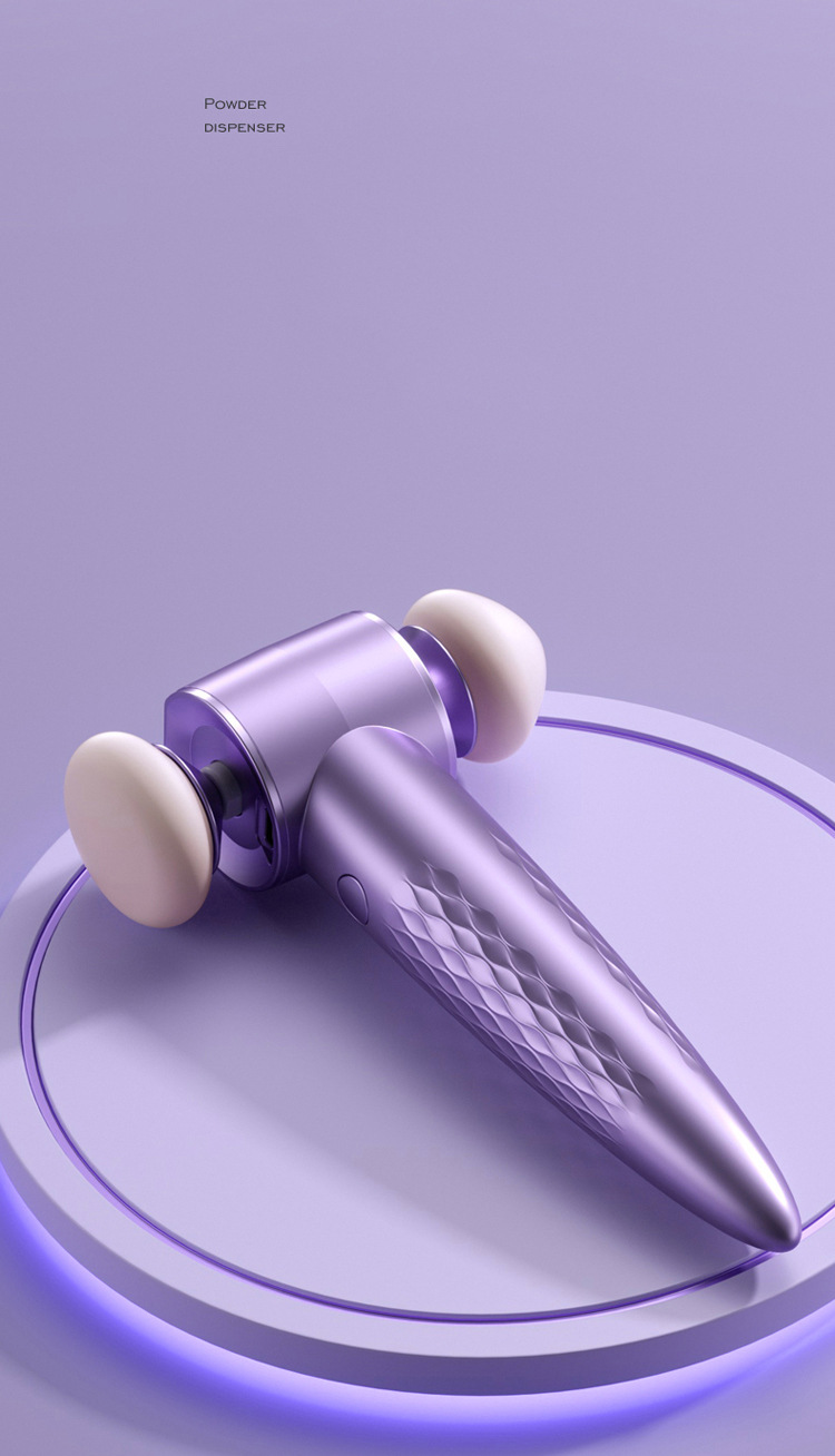 Powder puff instrument, facial massage instrument, electric, beauty protection，