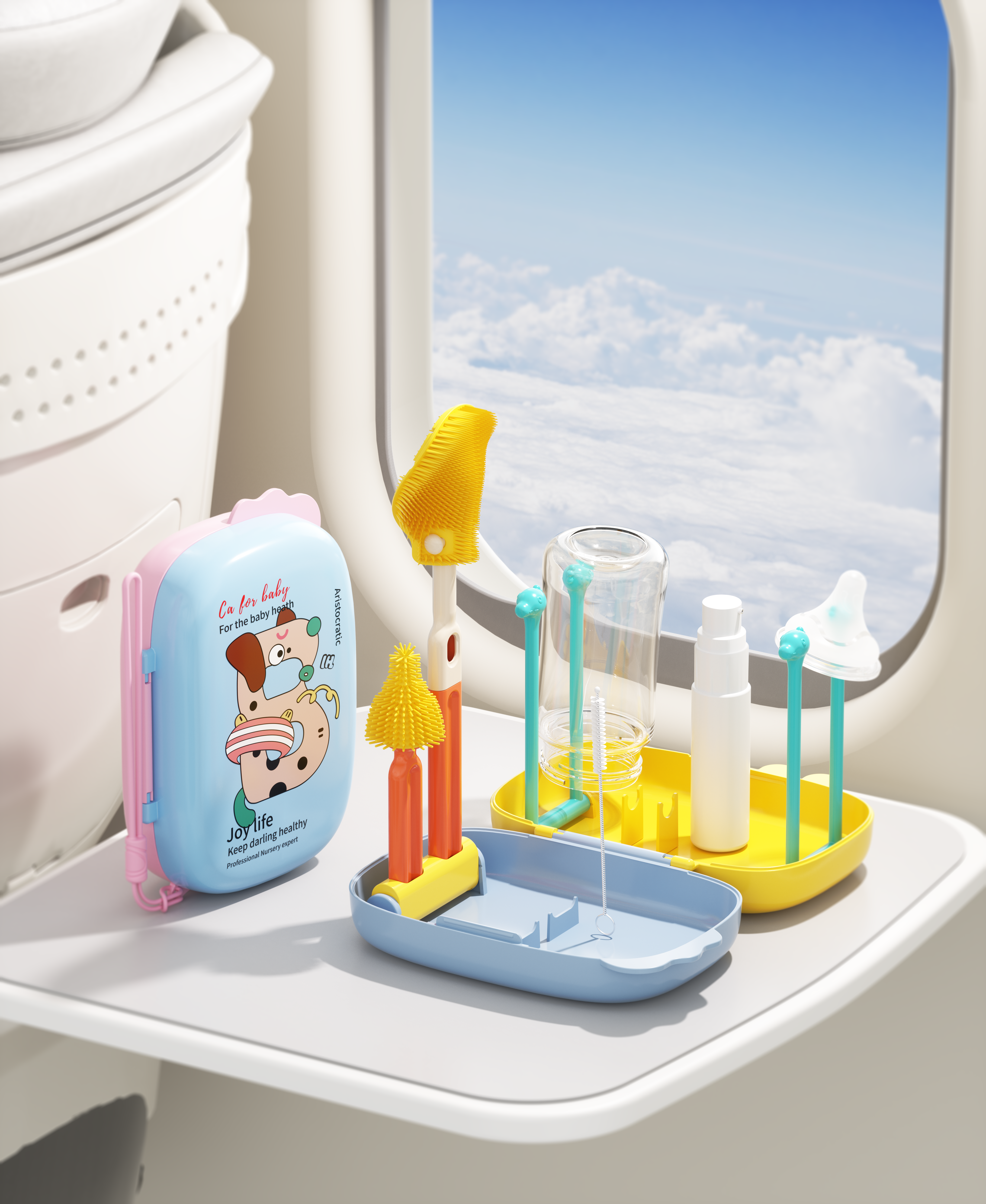 milk bottle brush，Mother and baby，Cleaning brush，