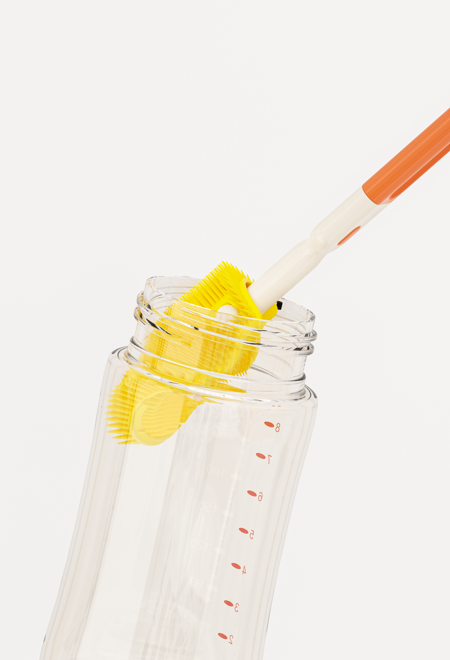 milk bottle brush，Mother and baby，Cleaning brush，