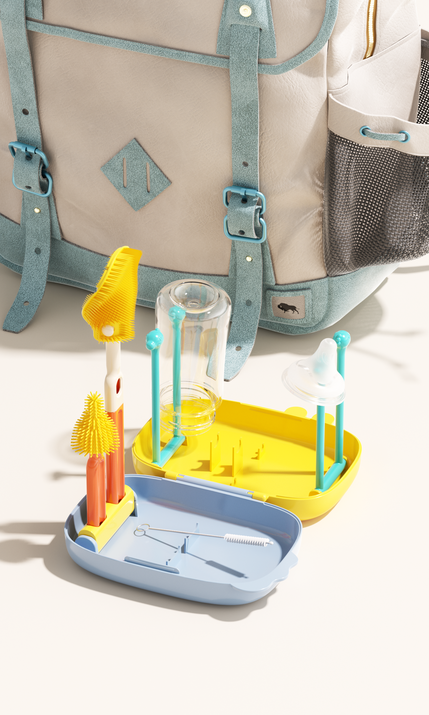 milk bottle brush，Mother and baby，Cleaning brush，