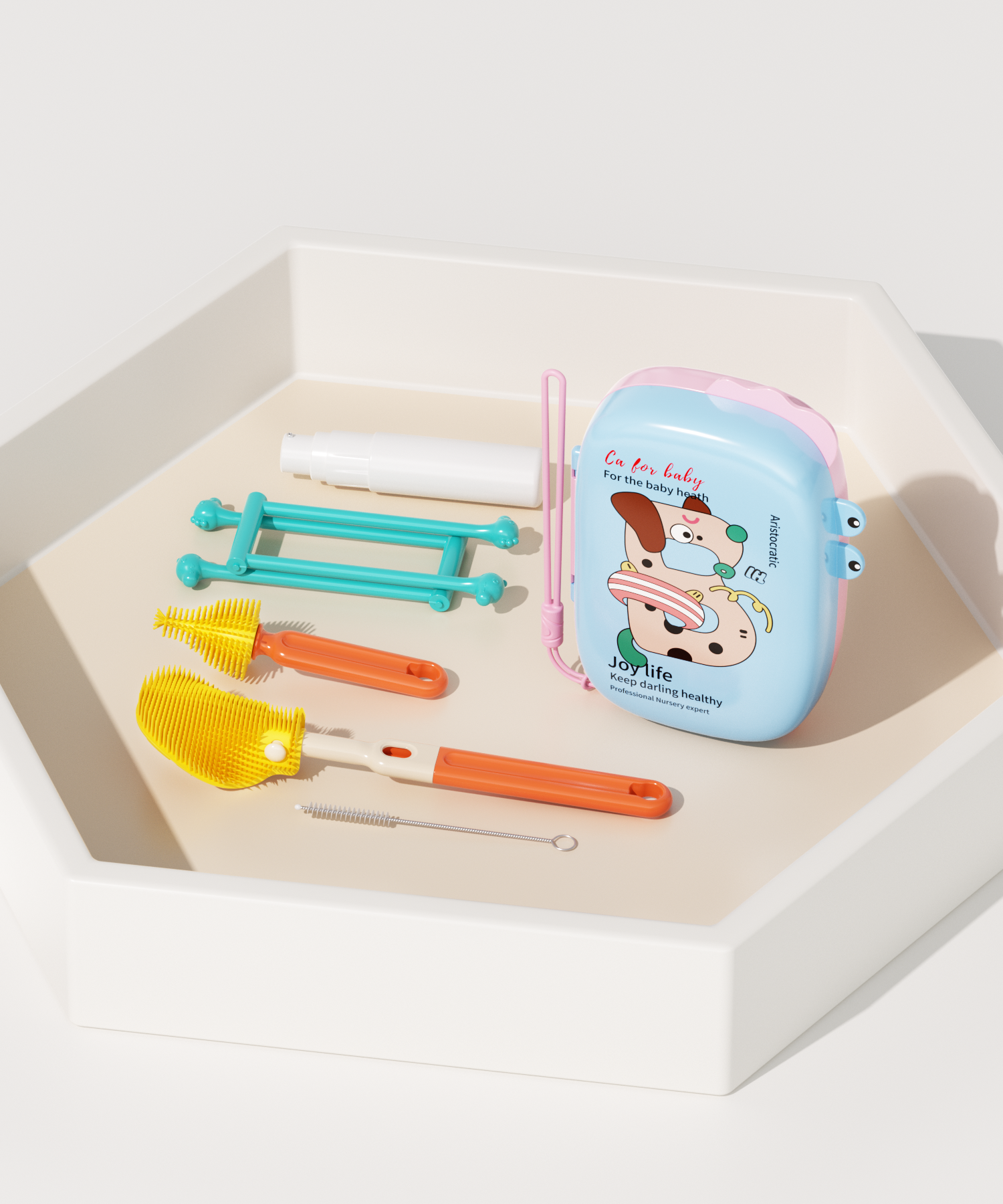 milk bottle brush，Mother and baby，Cleaning brush，