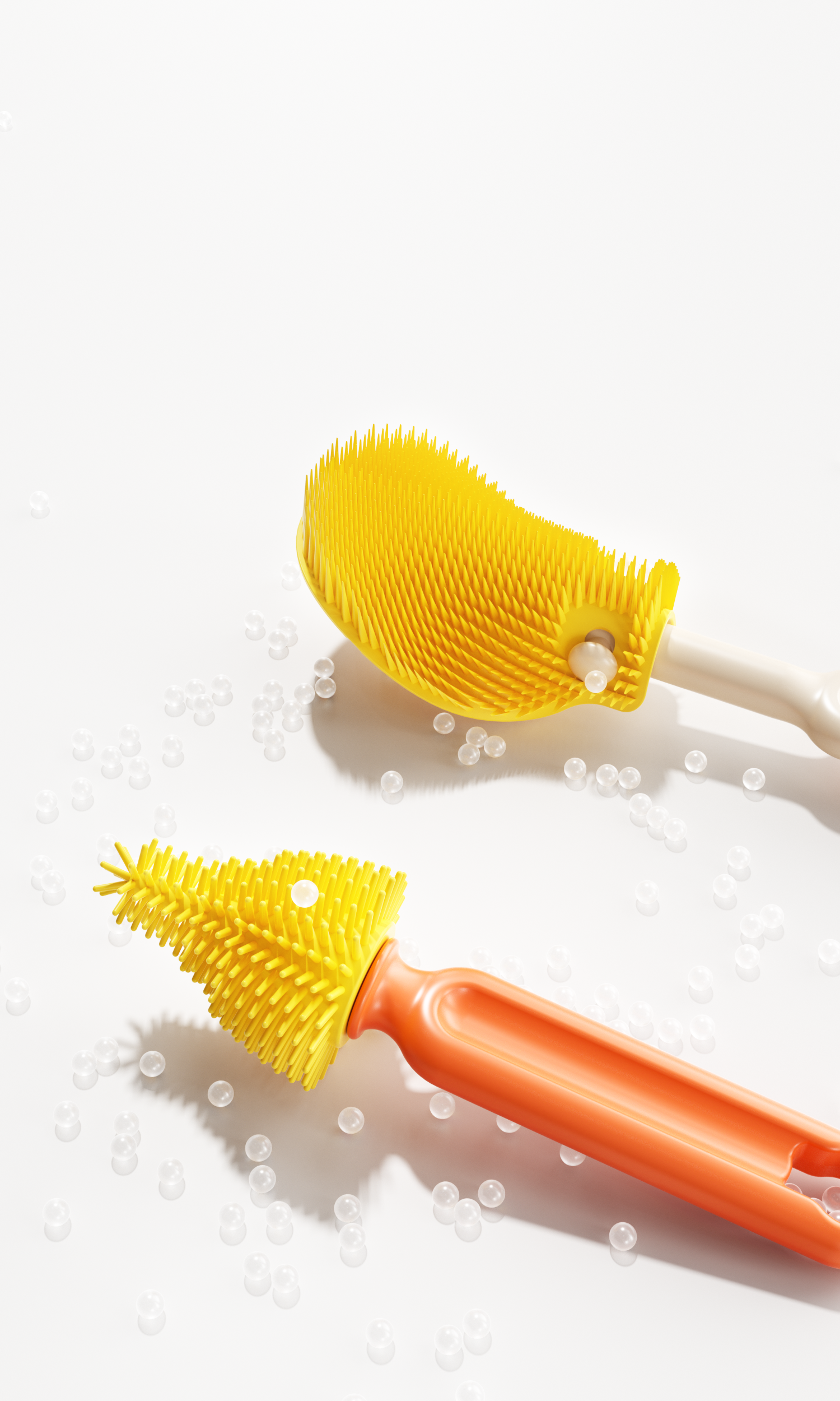 milk bottle brush，Mother and baby，Cleaning brush，