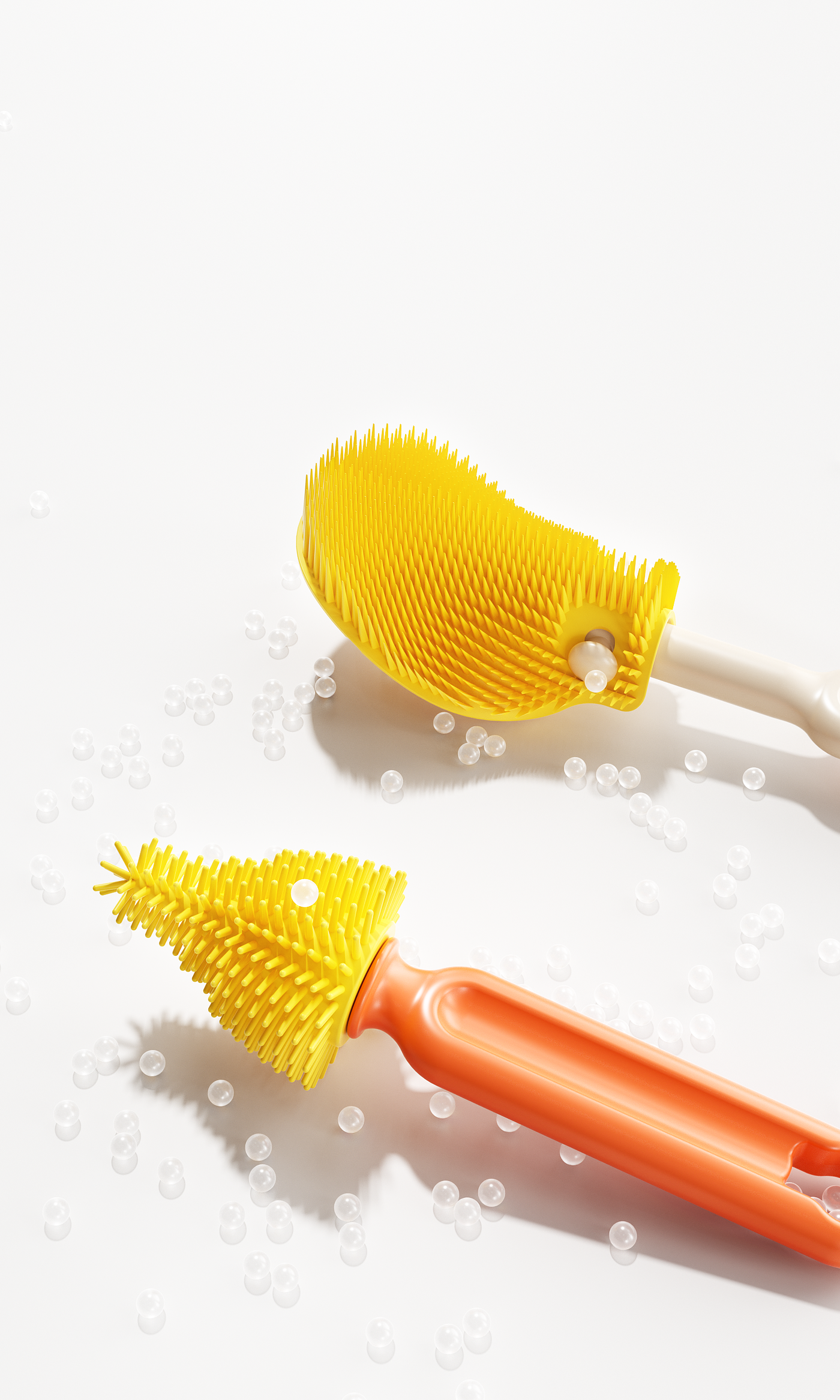 milk bottle brush，Mother and baby，Cleaning brush，