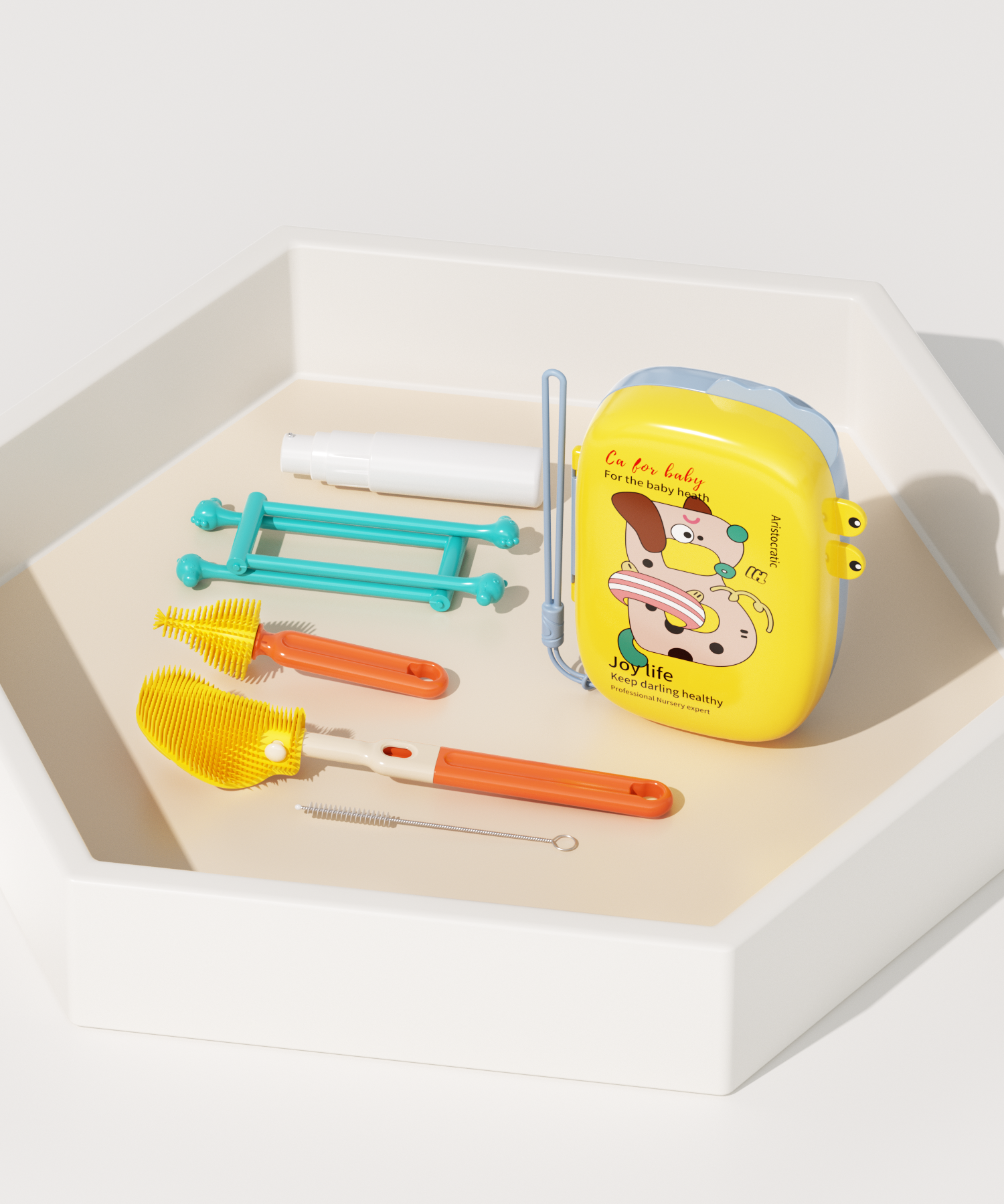 milk bottle brush，Mother and baby，Cleaning brush，