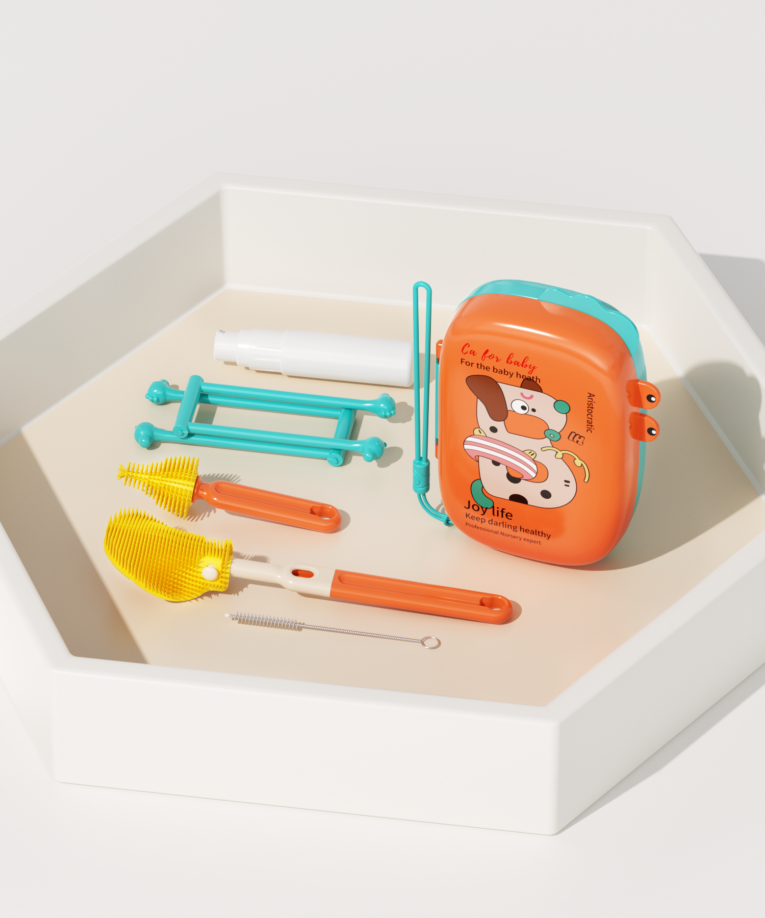 milk bottle brush，Mother and baby，Cleaning brush，