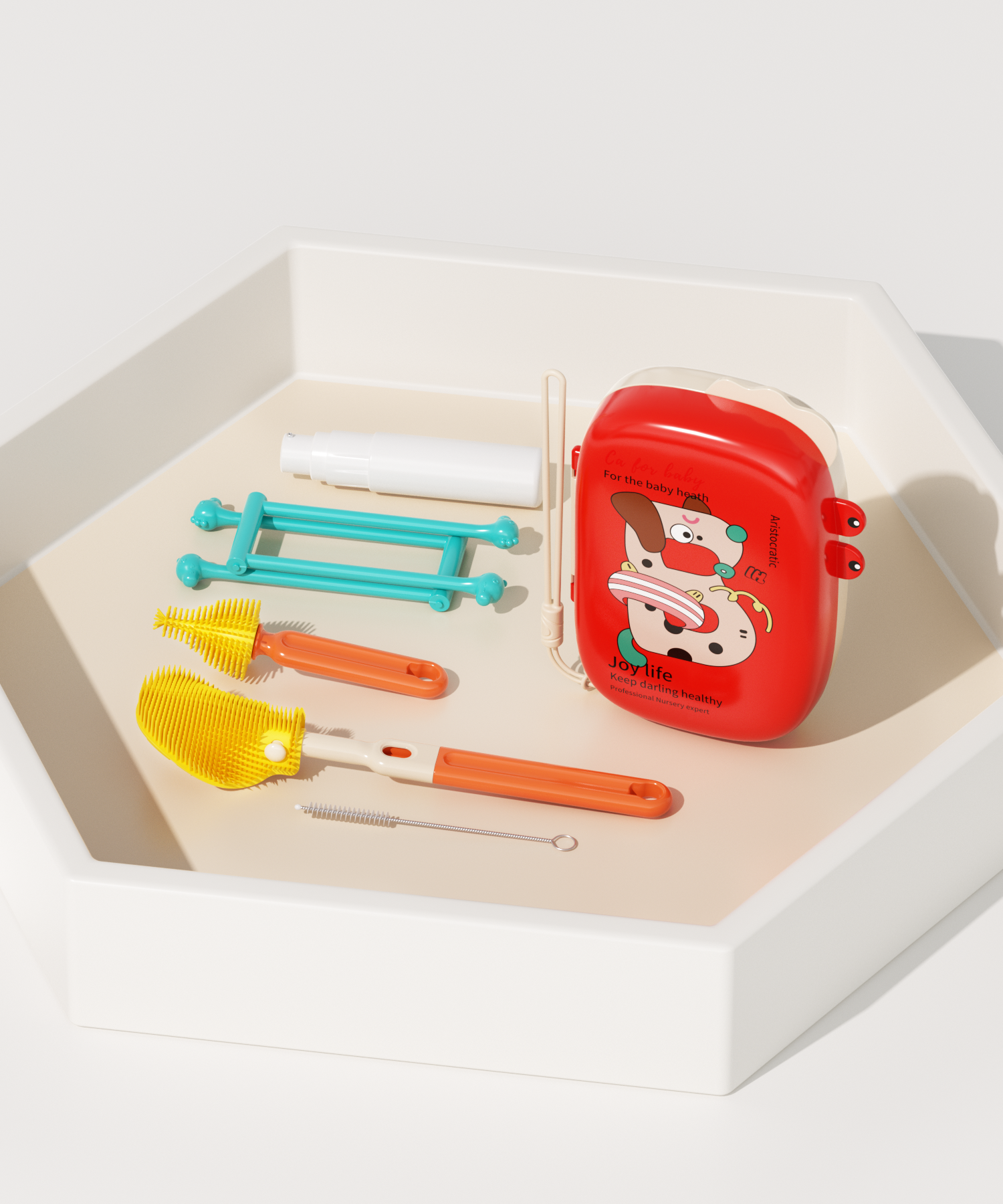 milk bottle brush，Mother and baby，Cleaning brush，