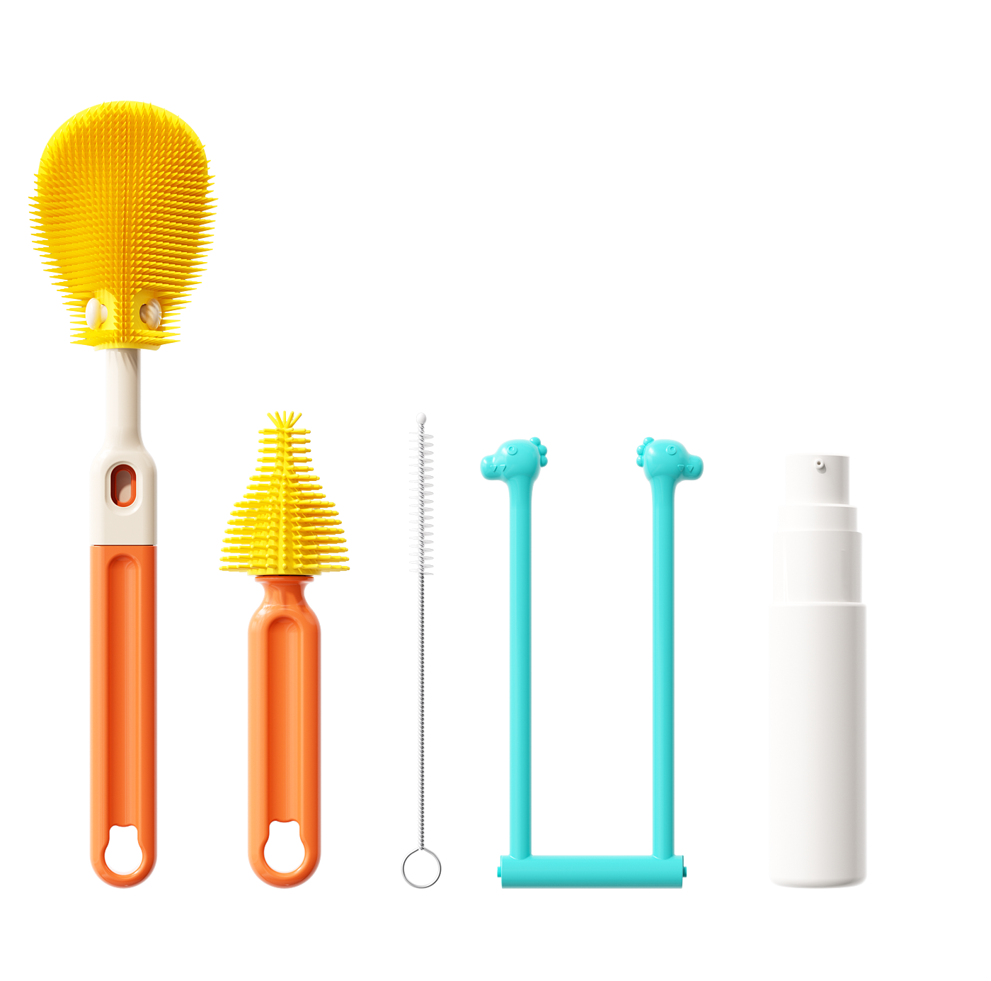 milk bottle brush，Mother and baby，Cleaning brush，
