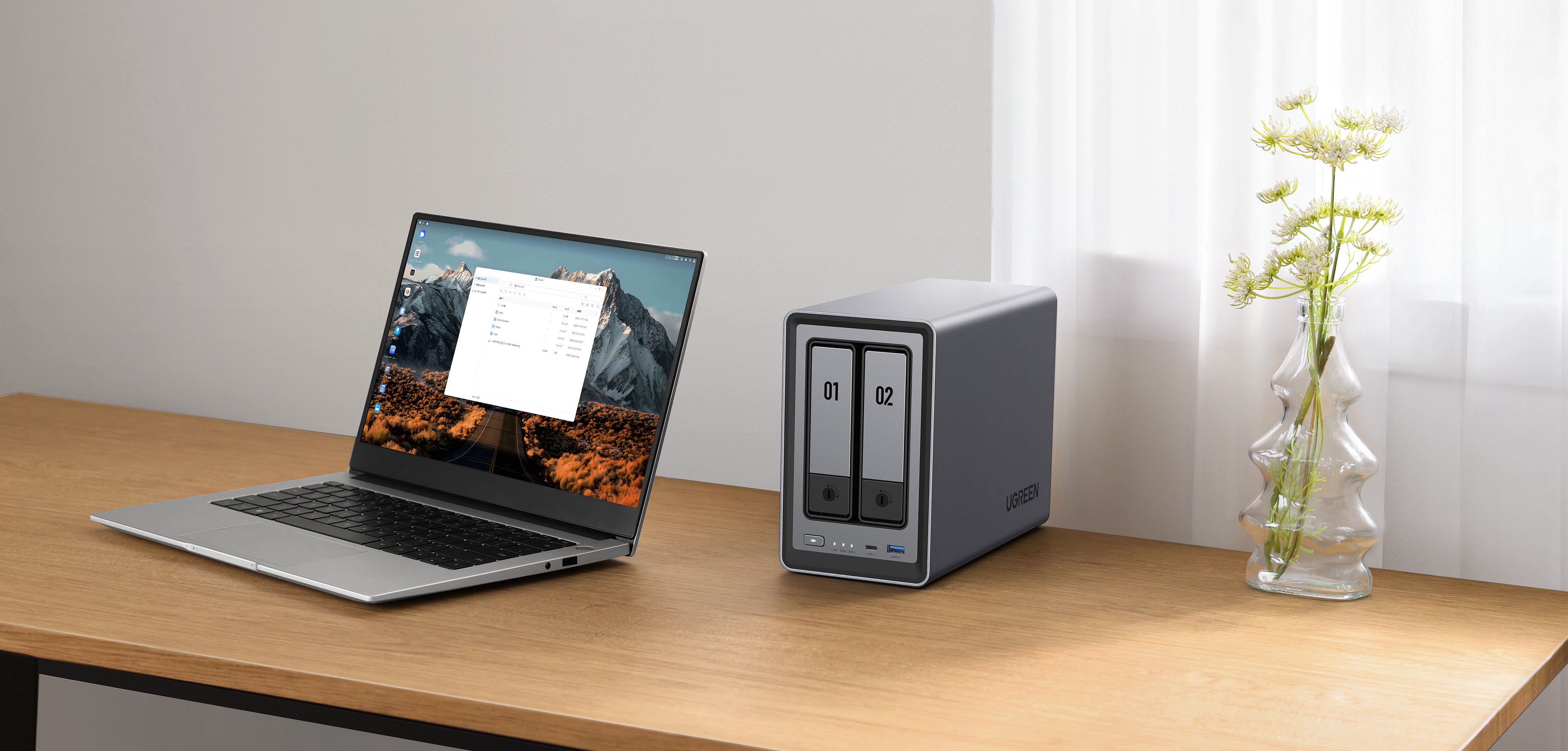 Green couplet，Product rendering，Localization design，keyshot，UGREEN，