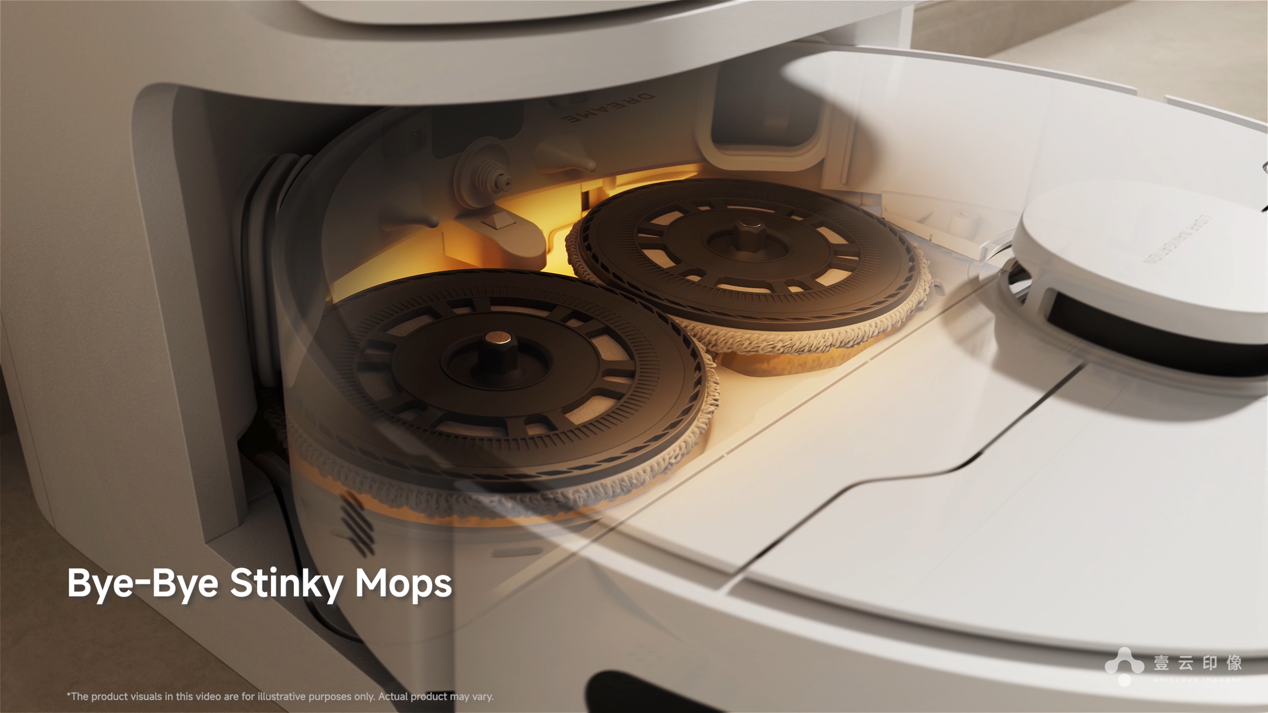 3D rendering，CG advertisement，Material Modeling，Video advertising，Sweeping robot，Product Video Creative，Light and Shadow Particle Effect，Fluid effect，